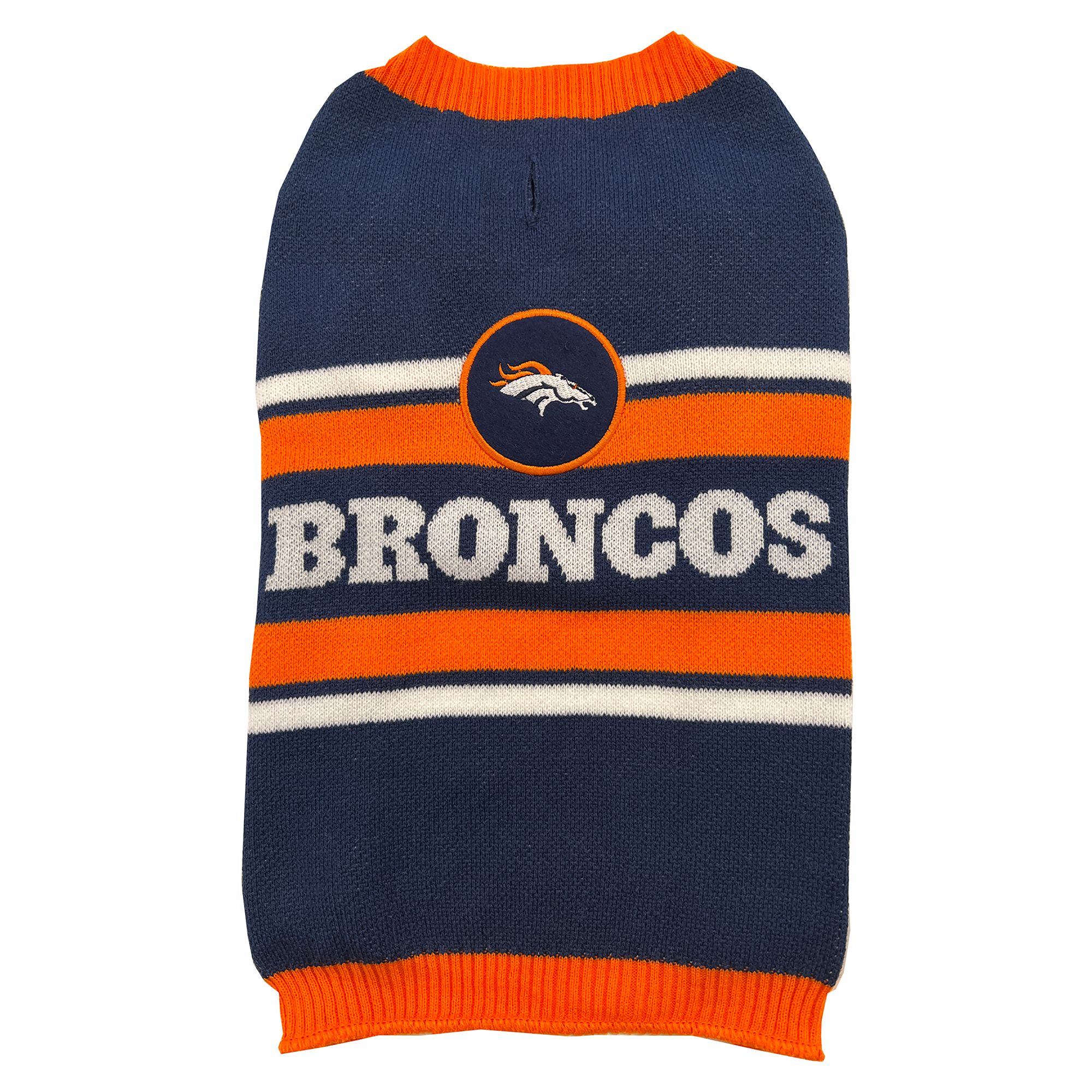 Pets First Denver Broncos Pet Dog Sweater, Size: Xl | PetSmart