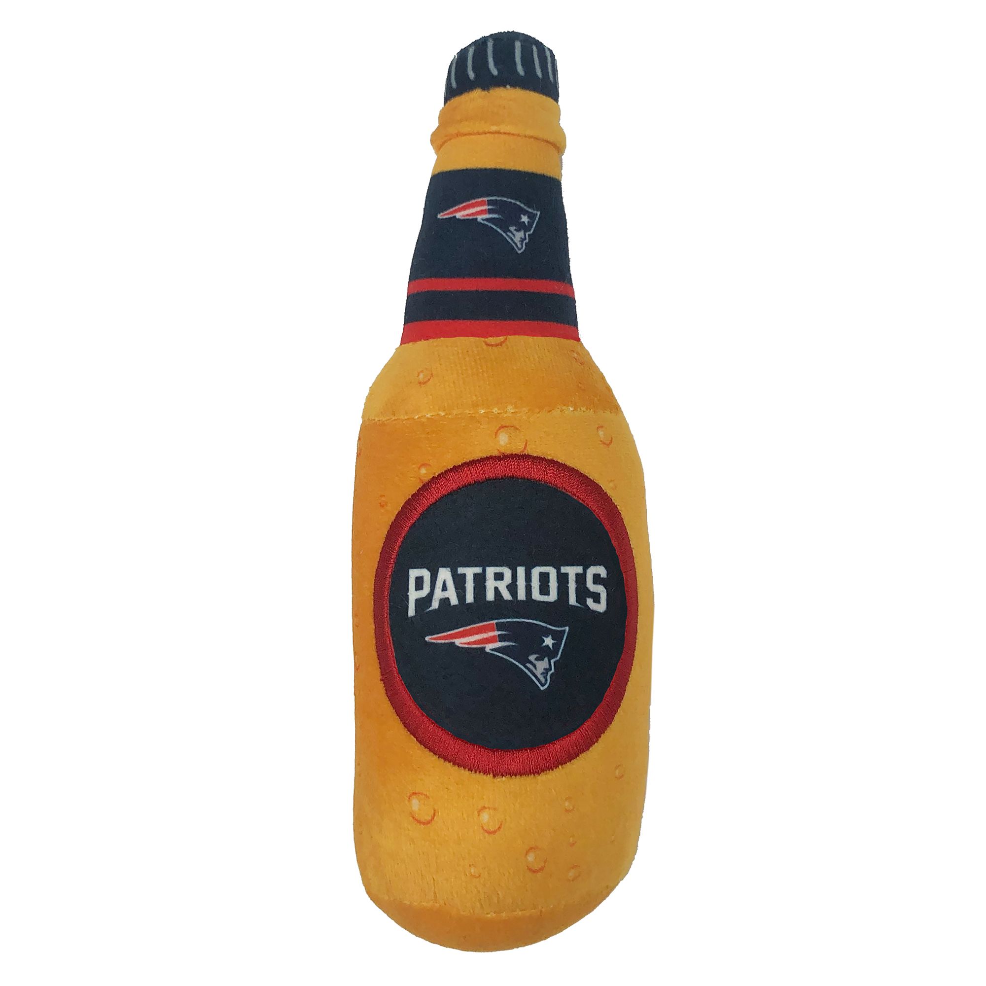 Pets First New England Patriots Plush Bottle Dog Toy | PetSmart