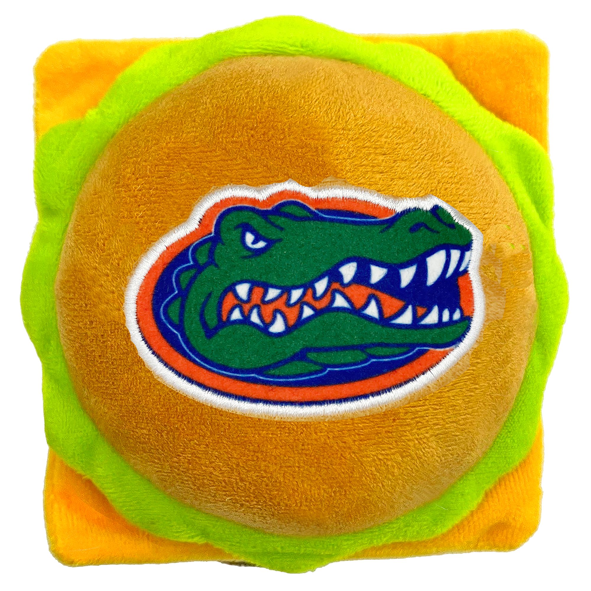 Pets First Florida Plush Hamburger Dog Toy | PetSmart