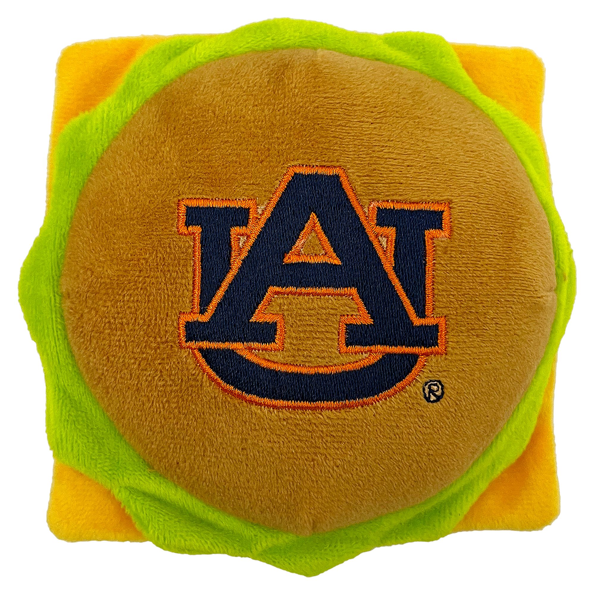 Pets First Auburn Plush Hamburger Dog Toy | PetSmart