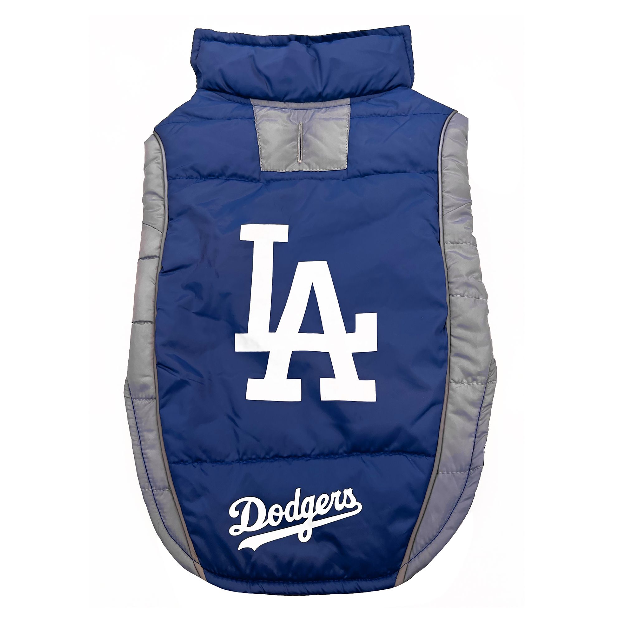 Pets First Los Angeles Dodgers Puffer Pet Vest, Size: Small | Nylon PetSmart