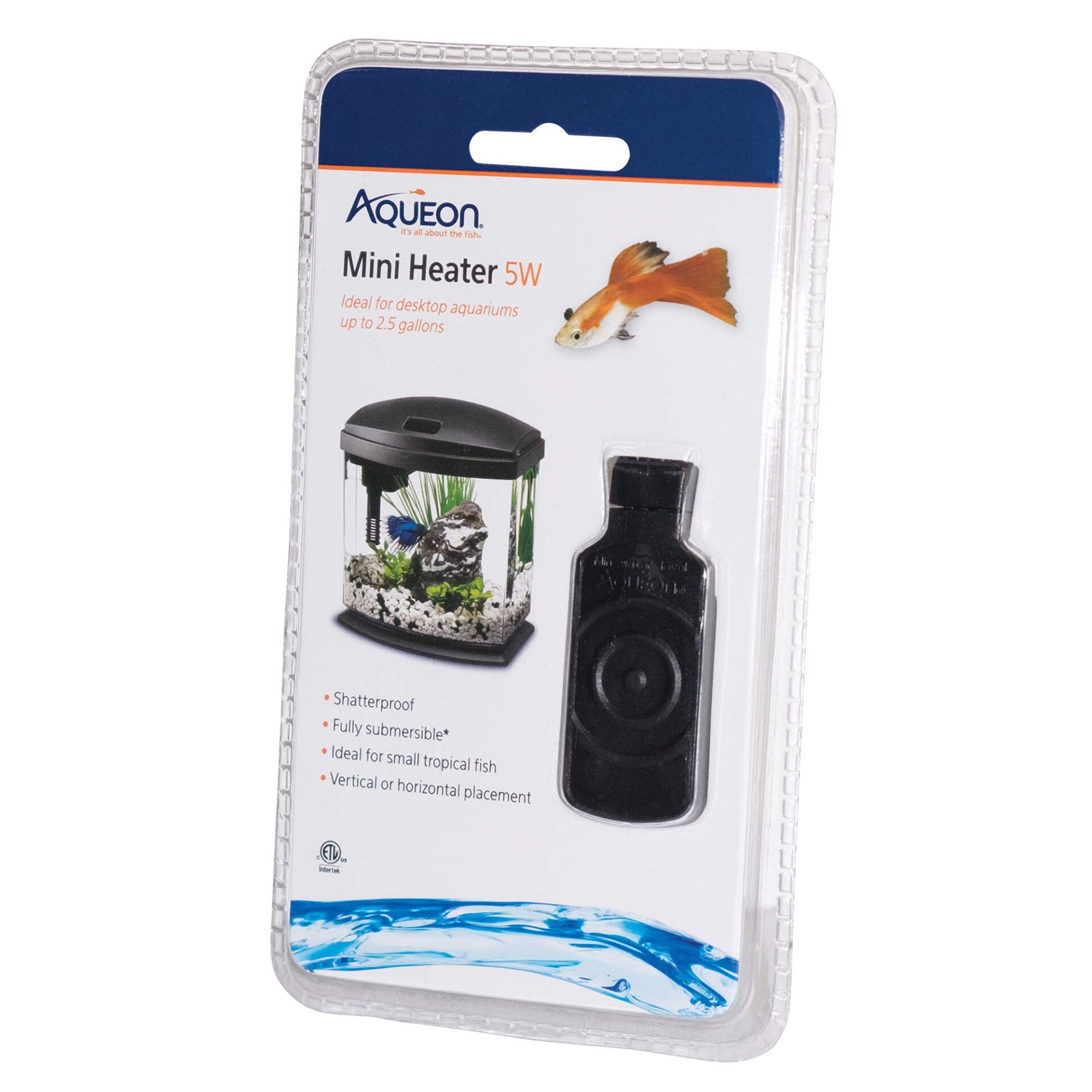 Aqueon® Flat Aquatic Heater 5-Watt for Fish Tanks (5W)
