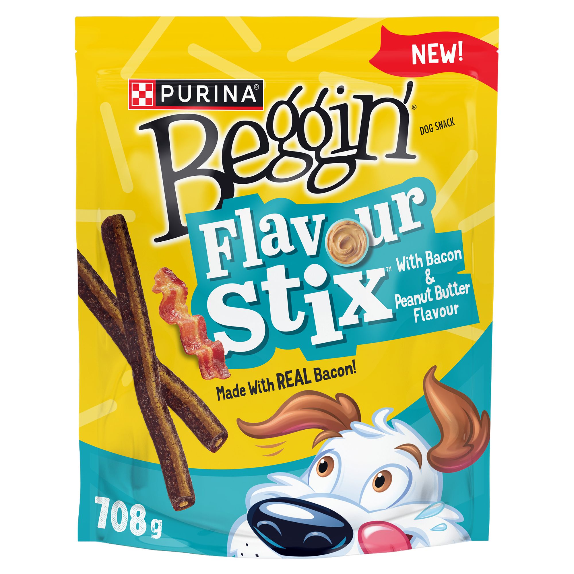 Beggin' Flavour Stix Adult Dog-  Bacon & Peanut Butter (25 Oz)