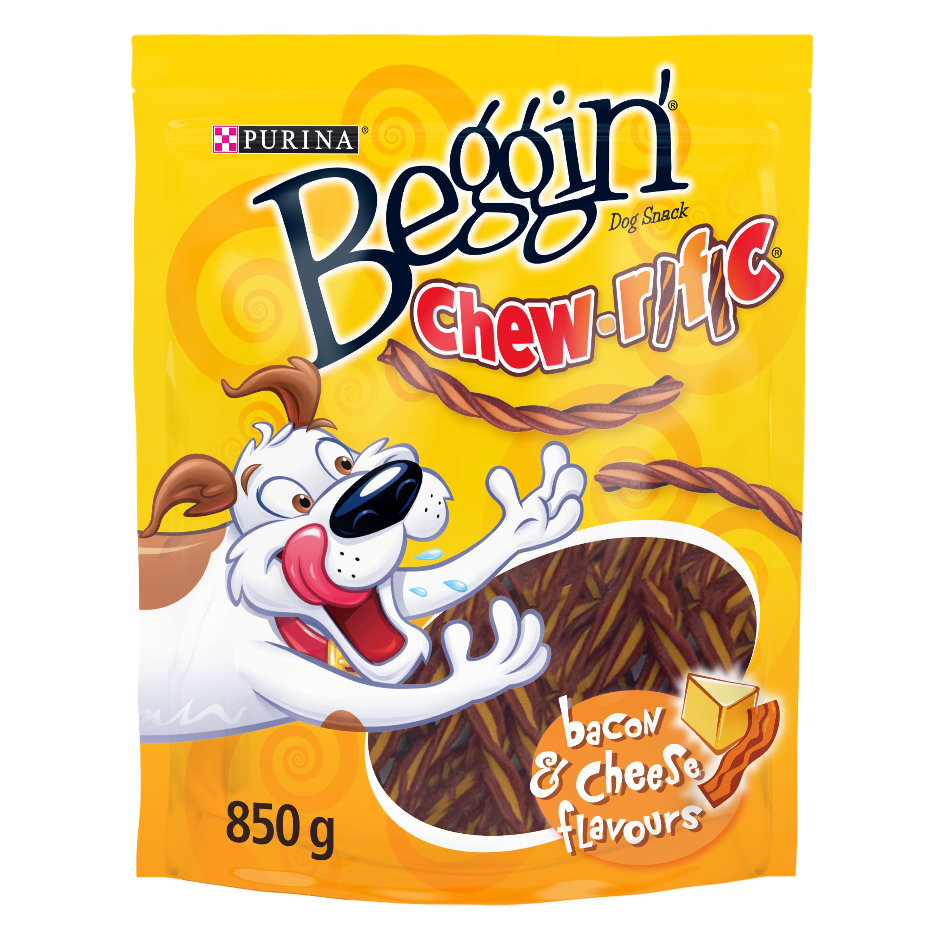 Beggin' Chew-Rific Dog Treat - Bacon & Cheese (850 g)