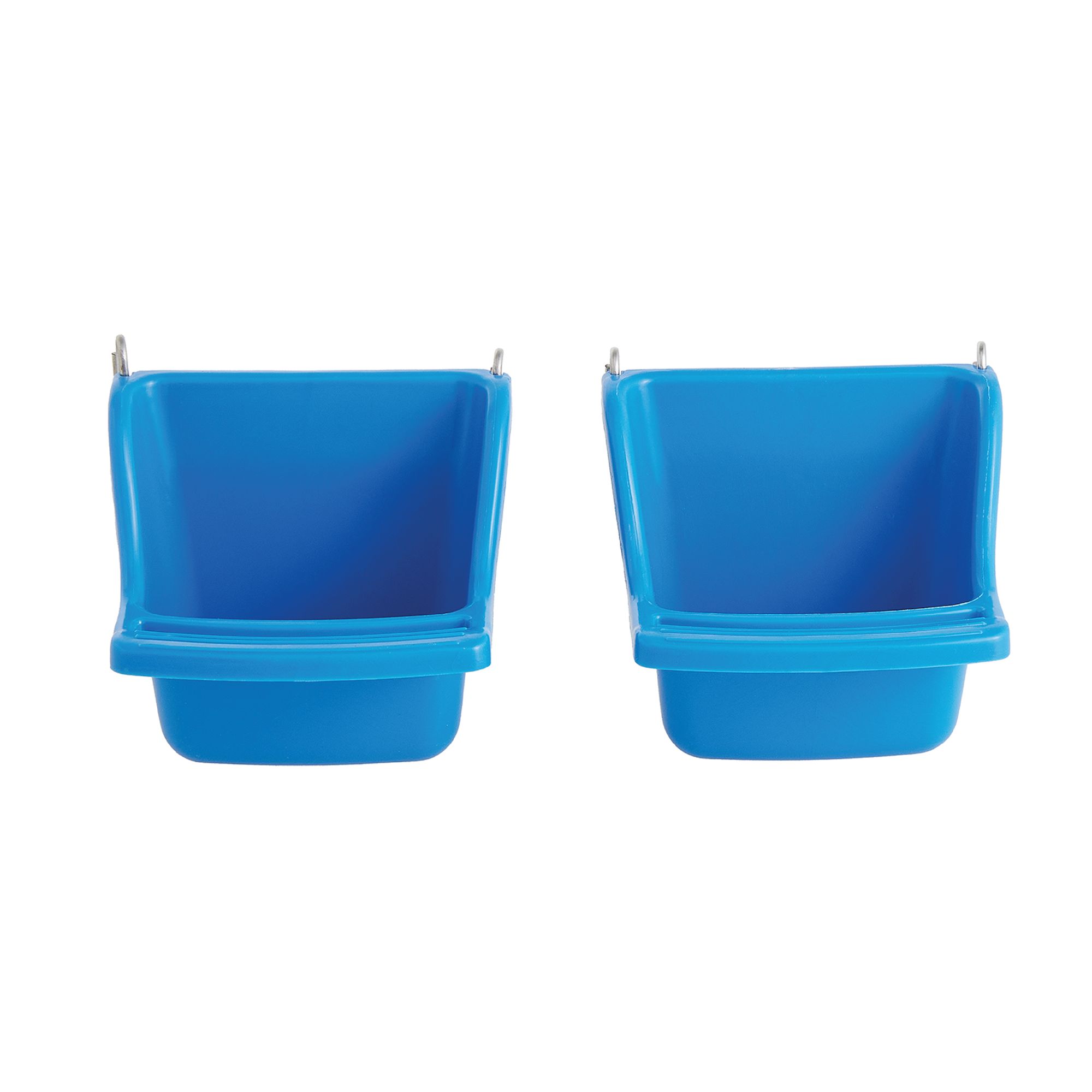 All Living Things® High-Back Cup Set - Bird Cage Food & Water Cup Set for Medium Birds - 2pk (Medium)