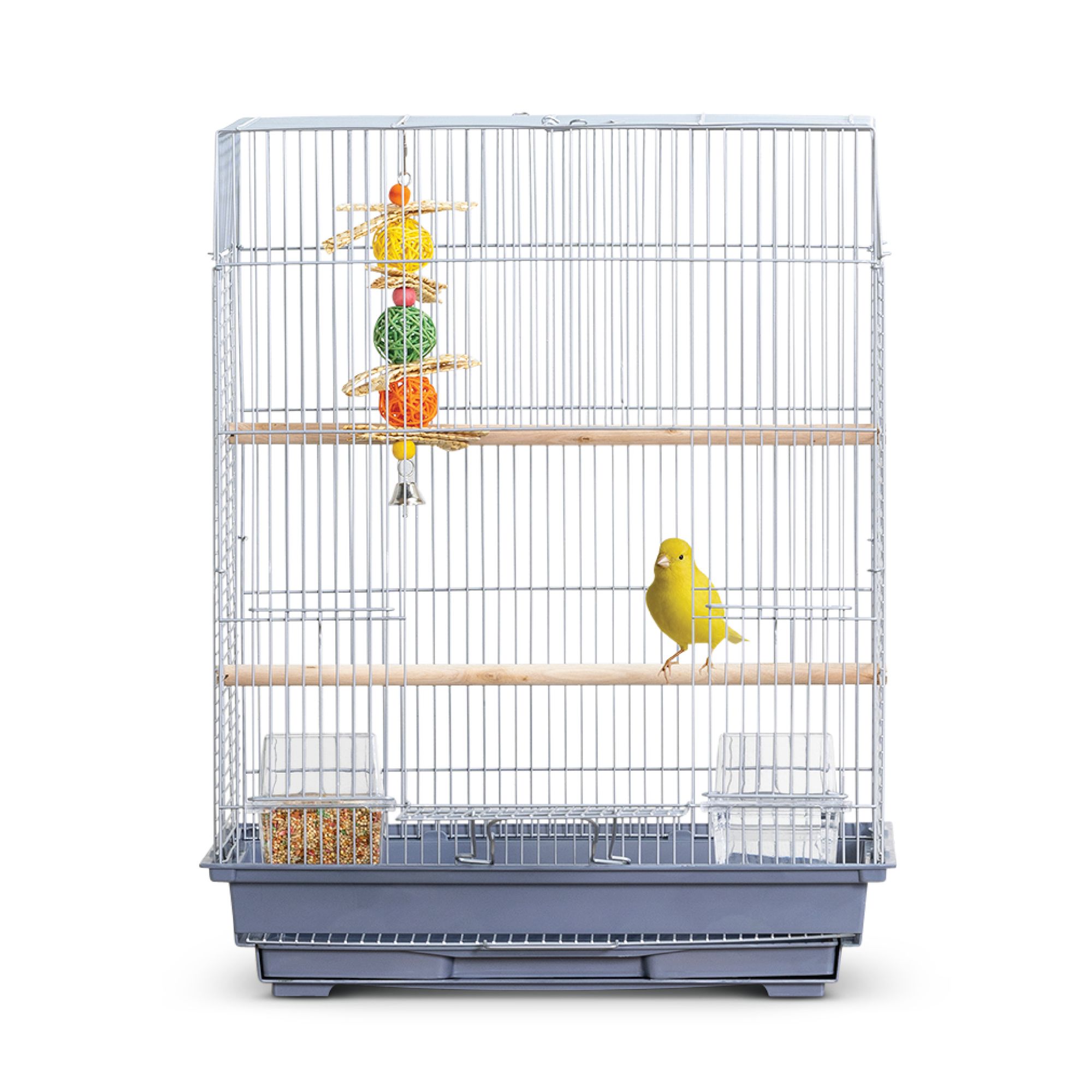 All Living Things® Essential Pet Bird Cage for Small Birds (18"L x 14"W x 22"H)
