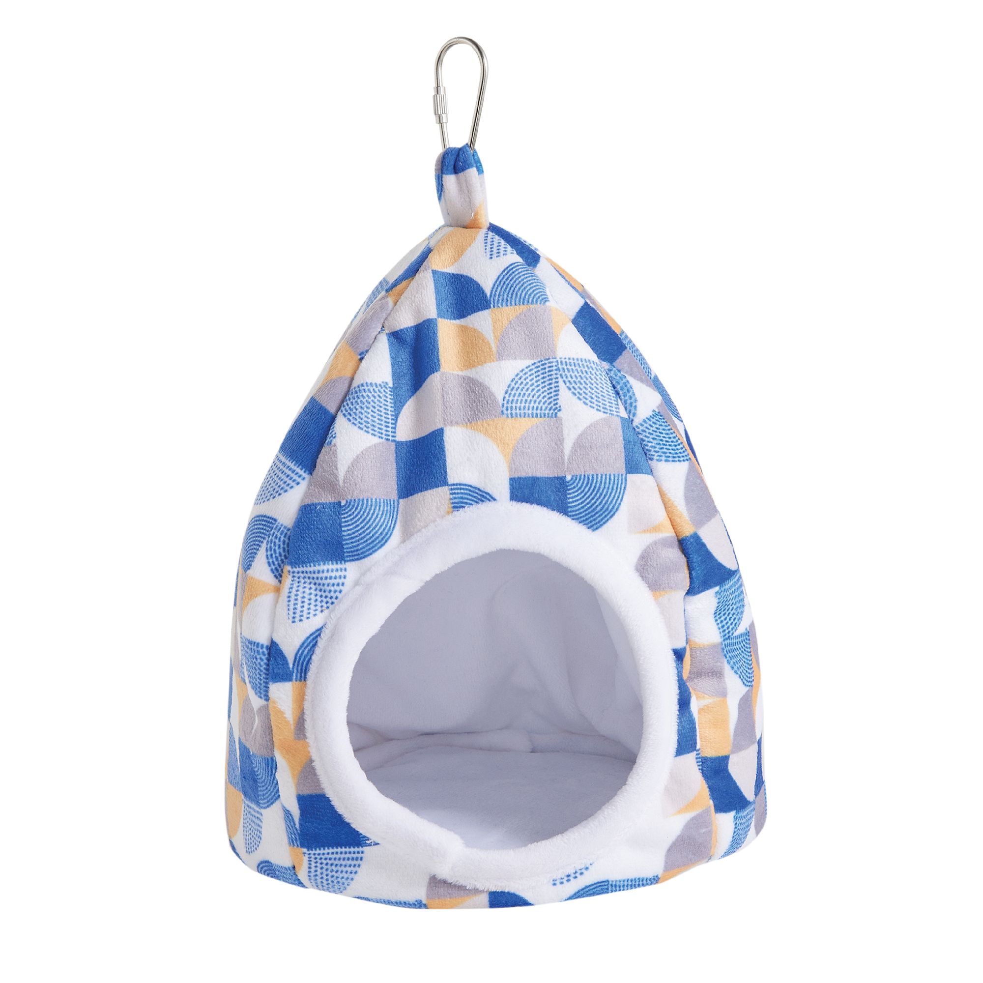 All Living Things® Hanging Nest Bird Hut for Pet Bird Nesting & Hideout for Medium & Large Birds (Small)