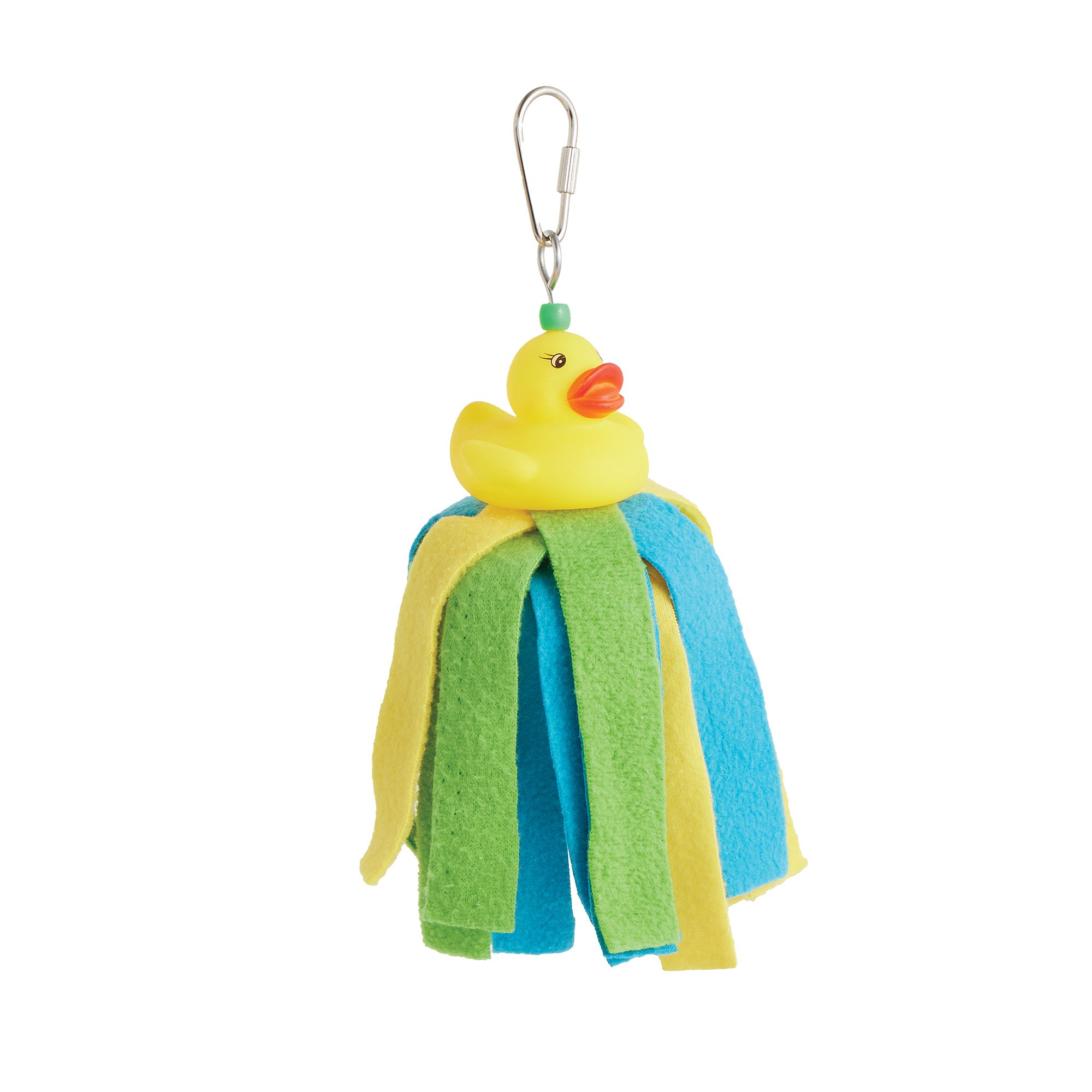 All Living Things® Comfort Duck Bird Toy - Comfort Bird Toy for Small & Medium Pet Birds (Small)