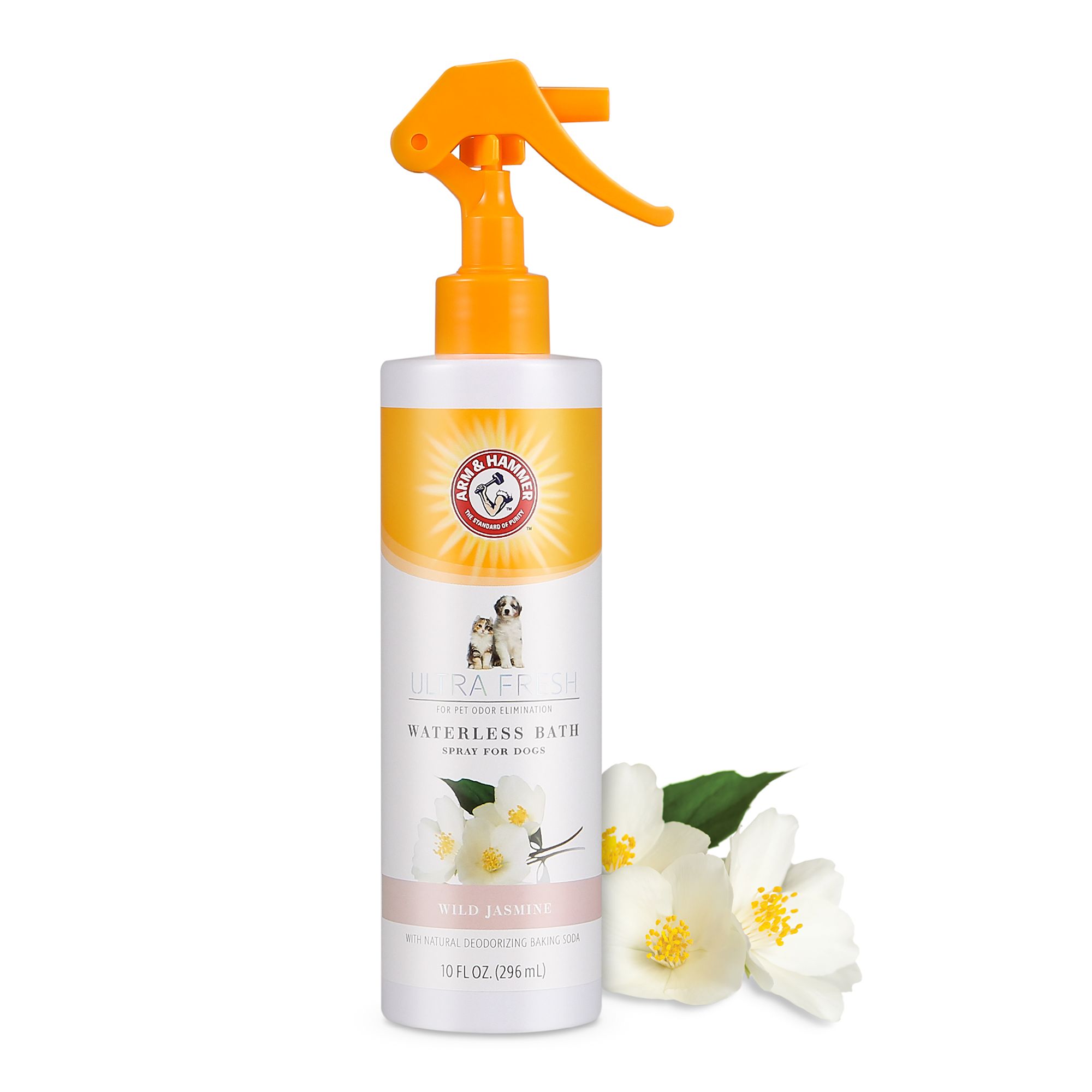 Arm & Hammer &trade; Ultra Fresh Waterless Bath Deodorizing Dog Spray - Wild Jasmine 10 oz (10 Fl Oz)