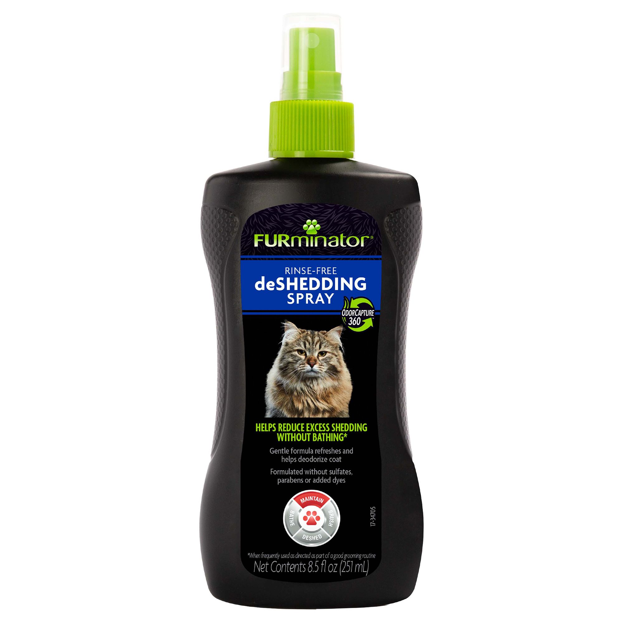 FURminator® No Rinse deShedding Cat Spray - 8.5 oz (8.5 Fl Oz)