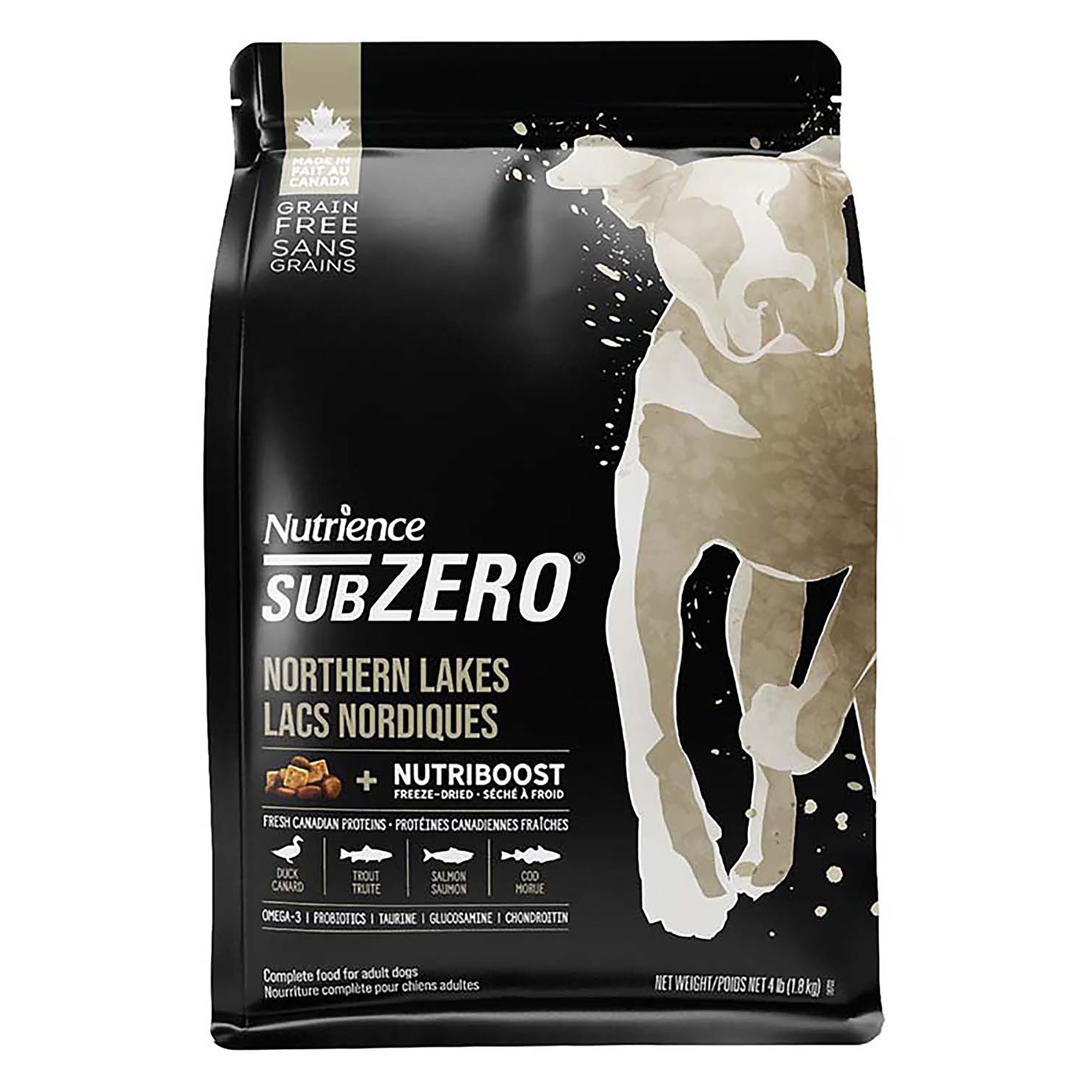 Nutrience SubZero Adult Dog Food - Grain Free, Northern Lakes (1.8 kg)