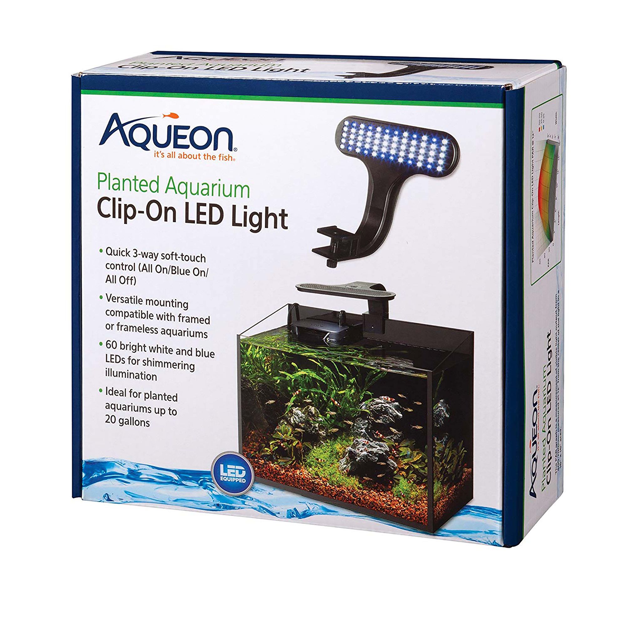 Aqueon® Plant Clip-On Aquarium LED for Planted Aquariums