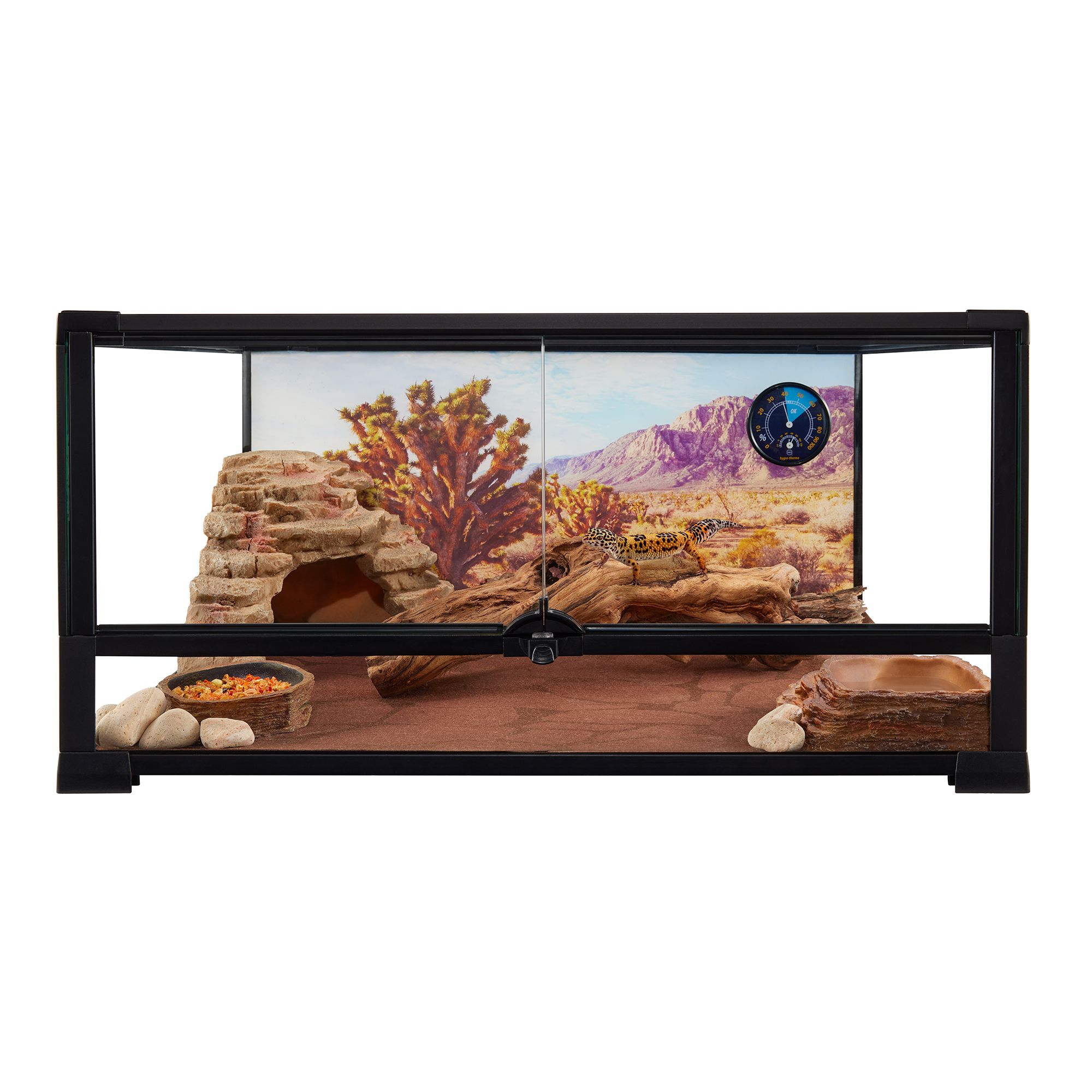 Thrive 20 Gallon Open Glass Terrarium (24"L x 18"W x 12"H)