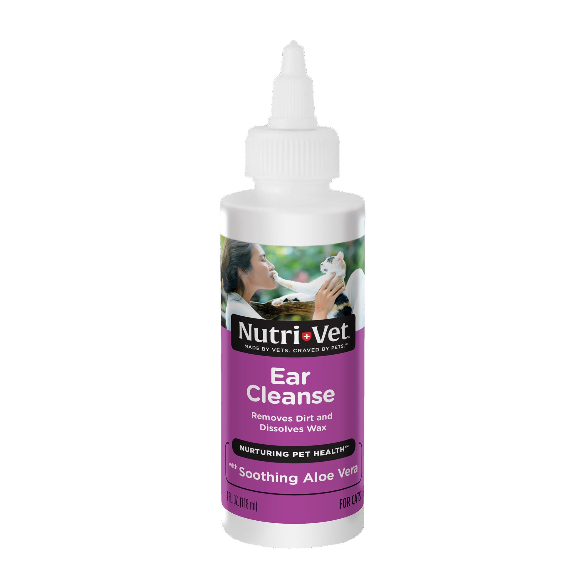 Nutri-Vet Ear Cleanse for Cats (4 Oz)
