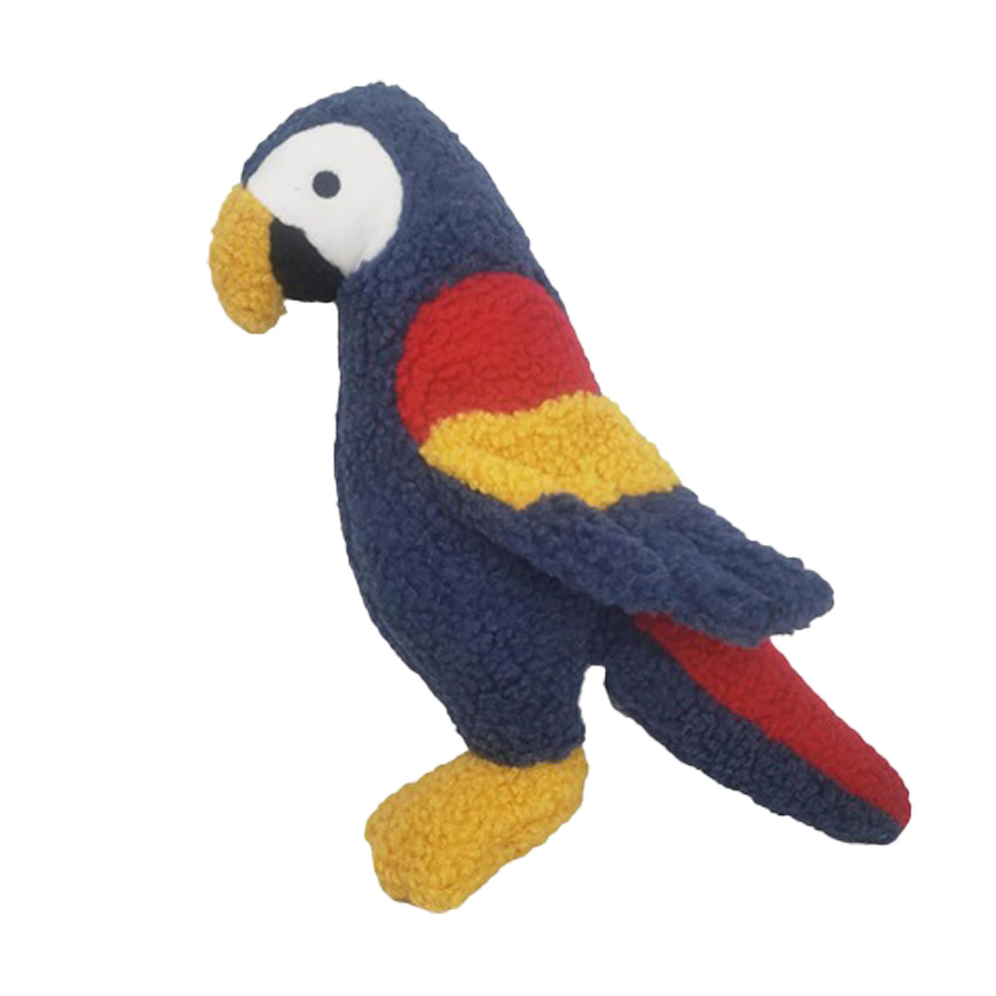 Hip Doggie Barker's Bowtique Wildlife Mickie The Macaw Dog Toy | PetSmart