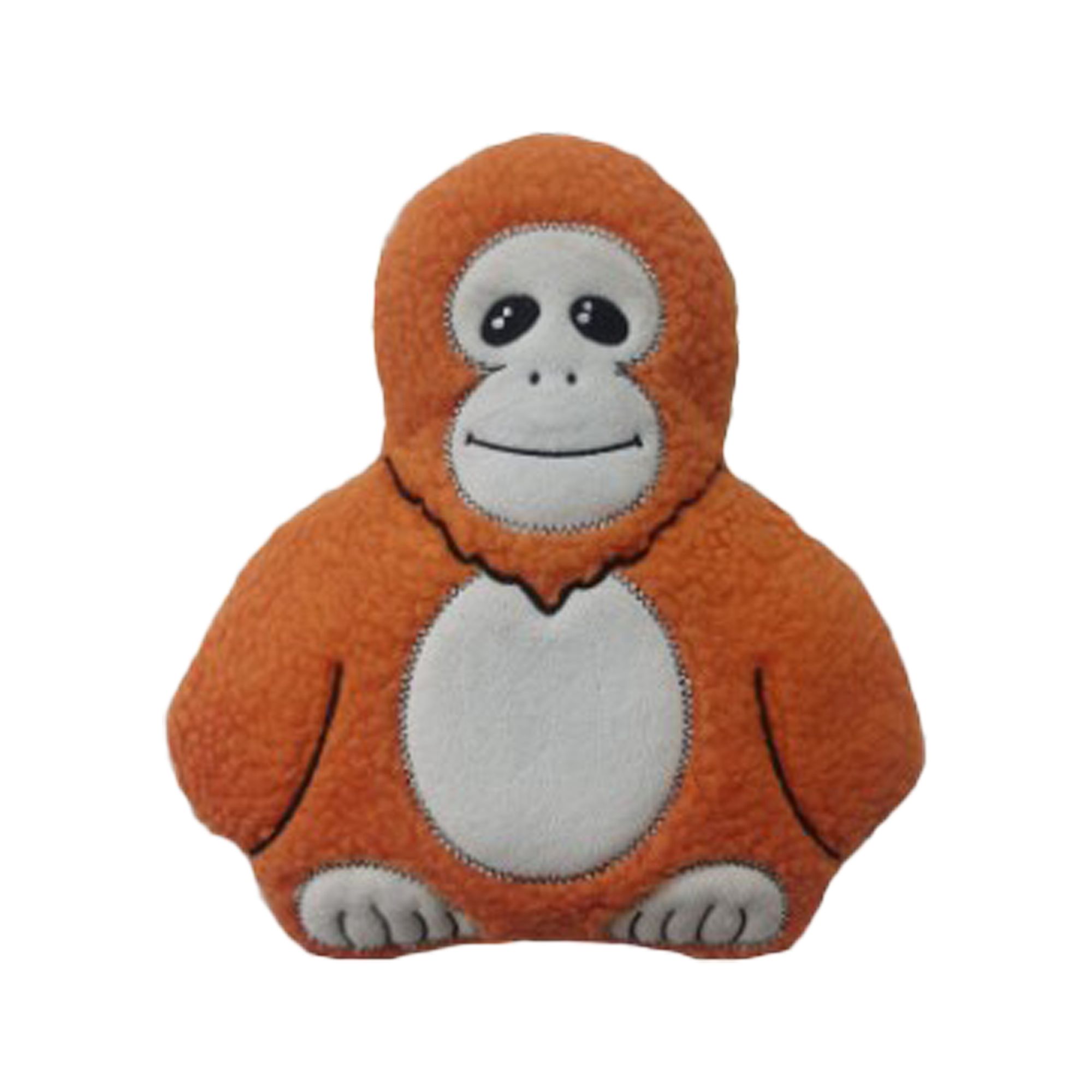 Hip Doggie Barker's Bowtique Wildlife Ozzie Orangutan Dog Toy | PetSmart