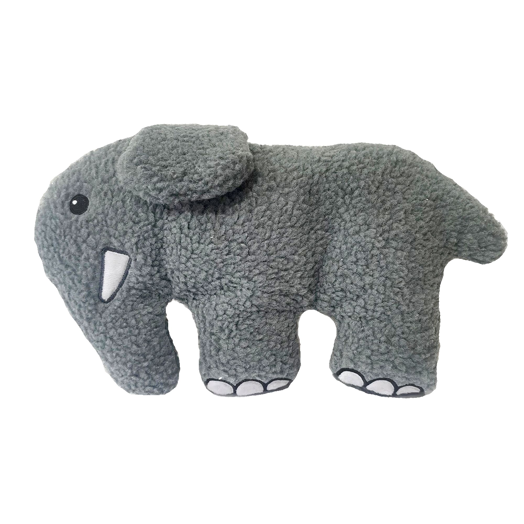 Hip Doggie Barker's Bowtique Wildlife Earl Elephant Dog Toy | PetSmart