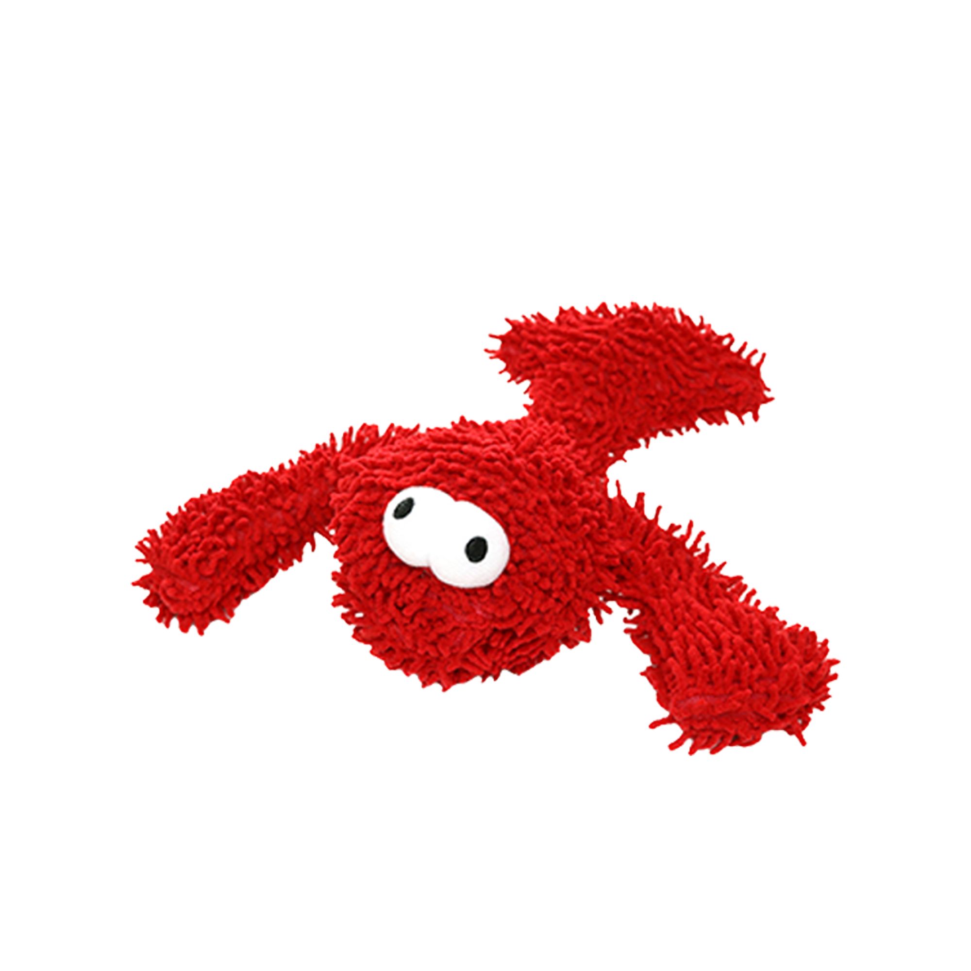 Mighty Dog Toys MIGHTY Microfiber Ball Lobster Med Toy in Red | PetSmart