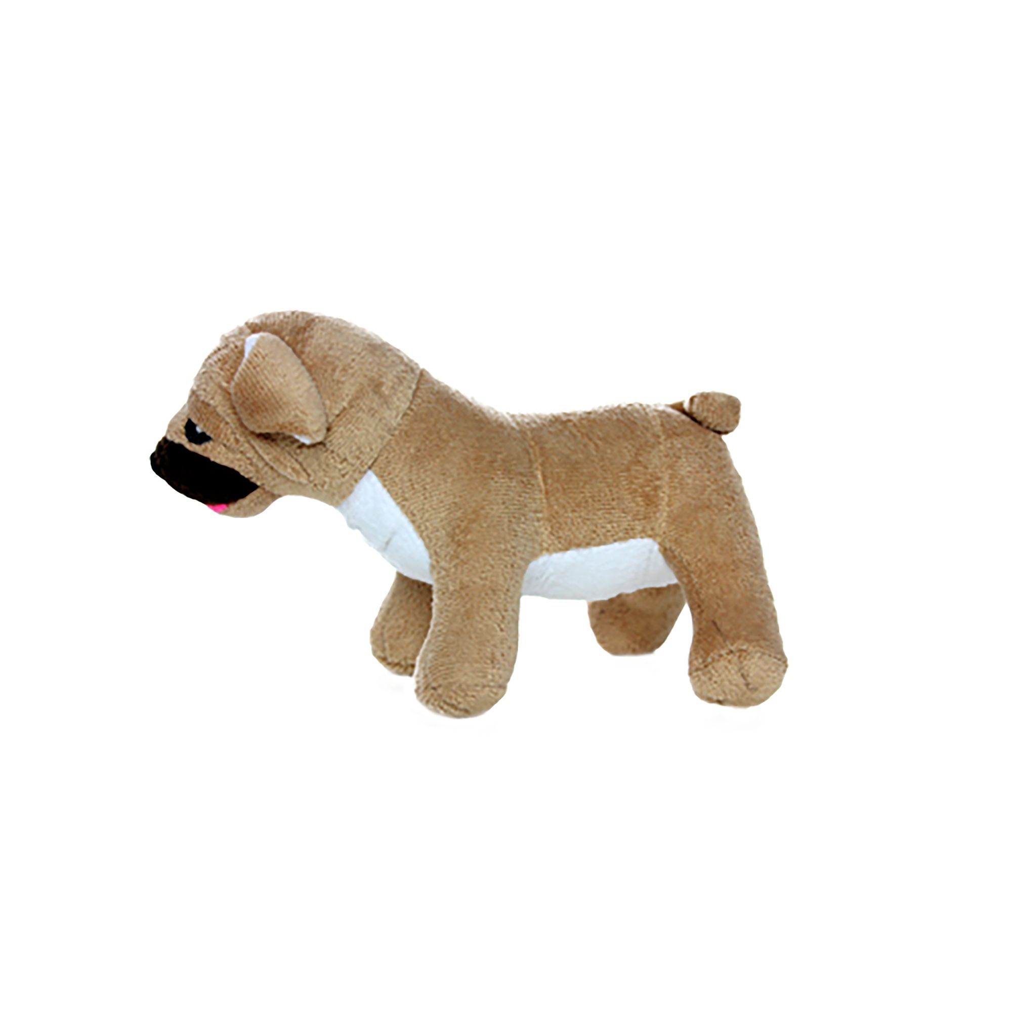 Mighty Dog Toys MIGHTY JR Farm Pug Toy in Brown | PetSmart
