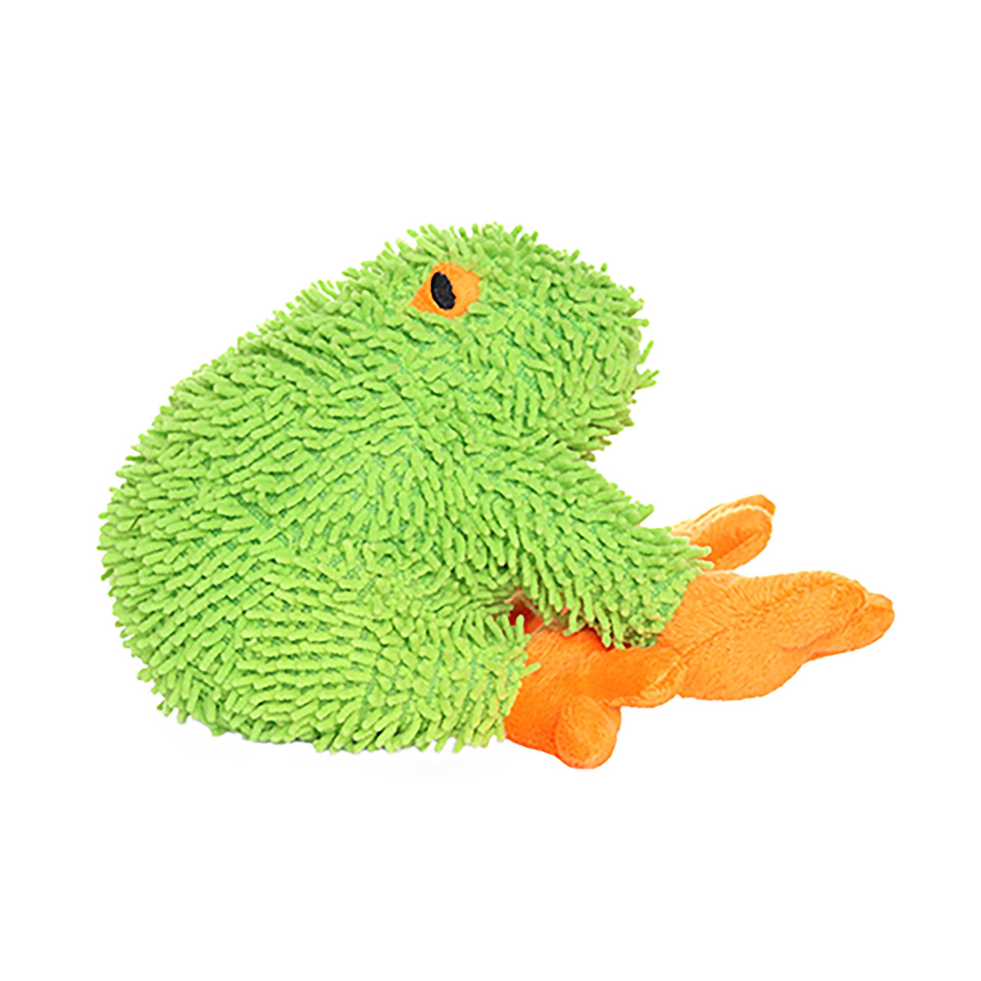 Mighty Dog Toys MIGHTY Micro Fiber Frog Toy in Green | PetSmart