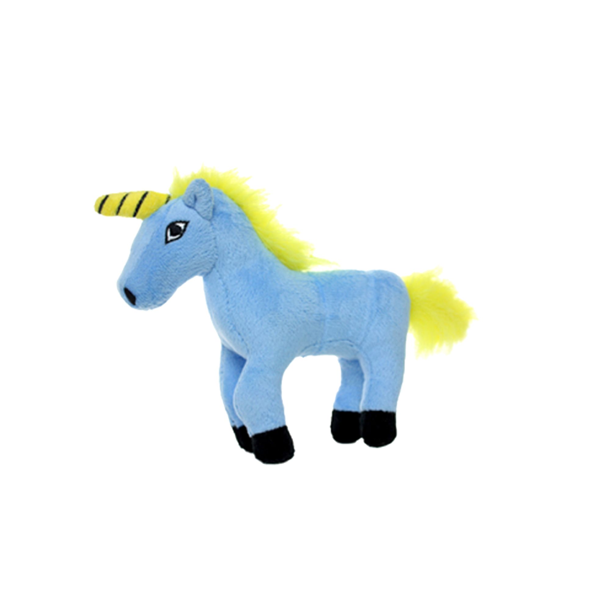 Mighty Dog Toys MIGHTY JR Liar Unicorn Toy in Blue | PetSmart