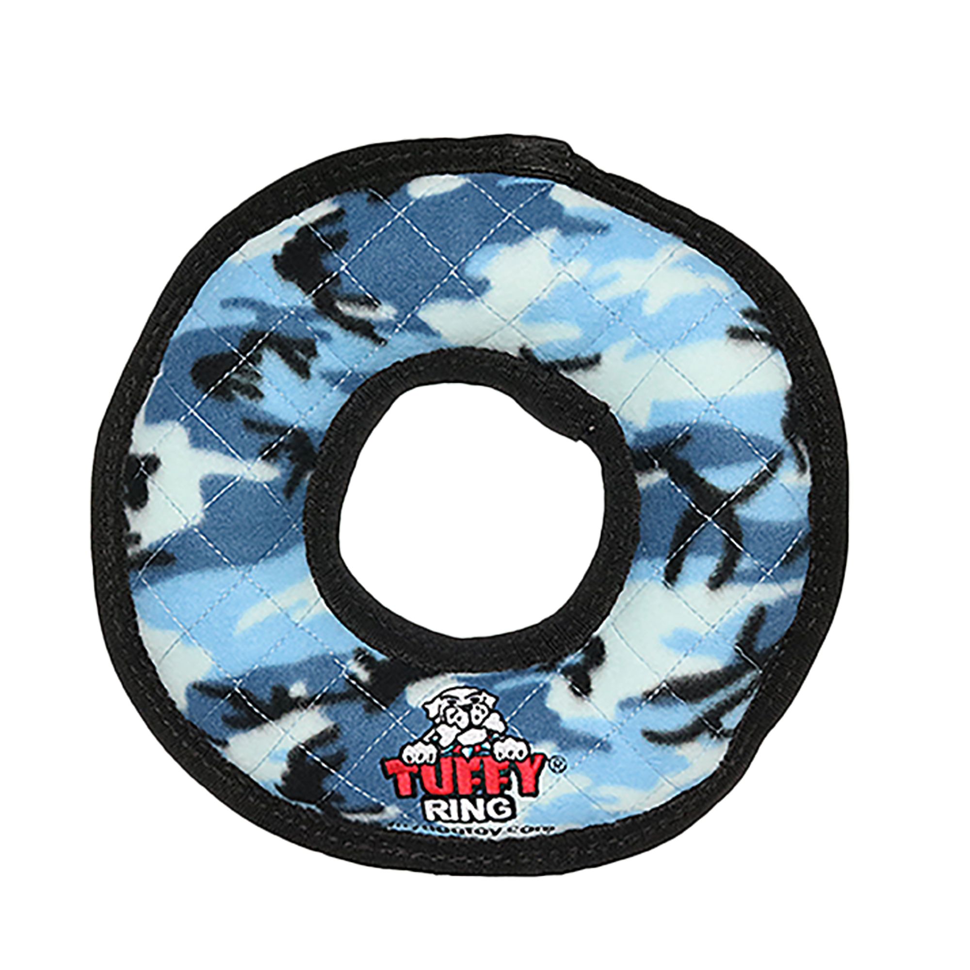 TUFFY Ultimate Ring Blue Camo Dog Toy | PetSmart