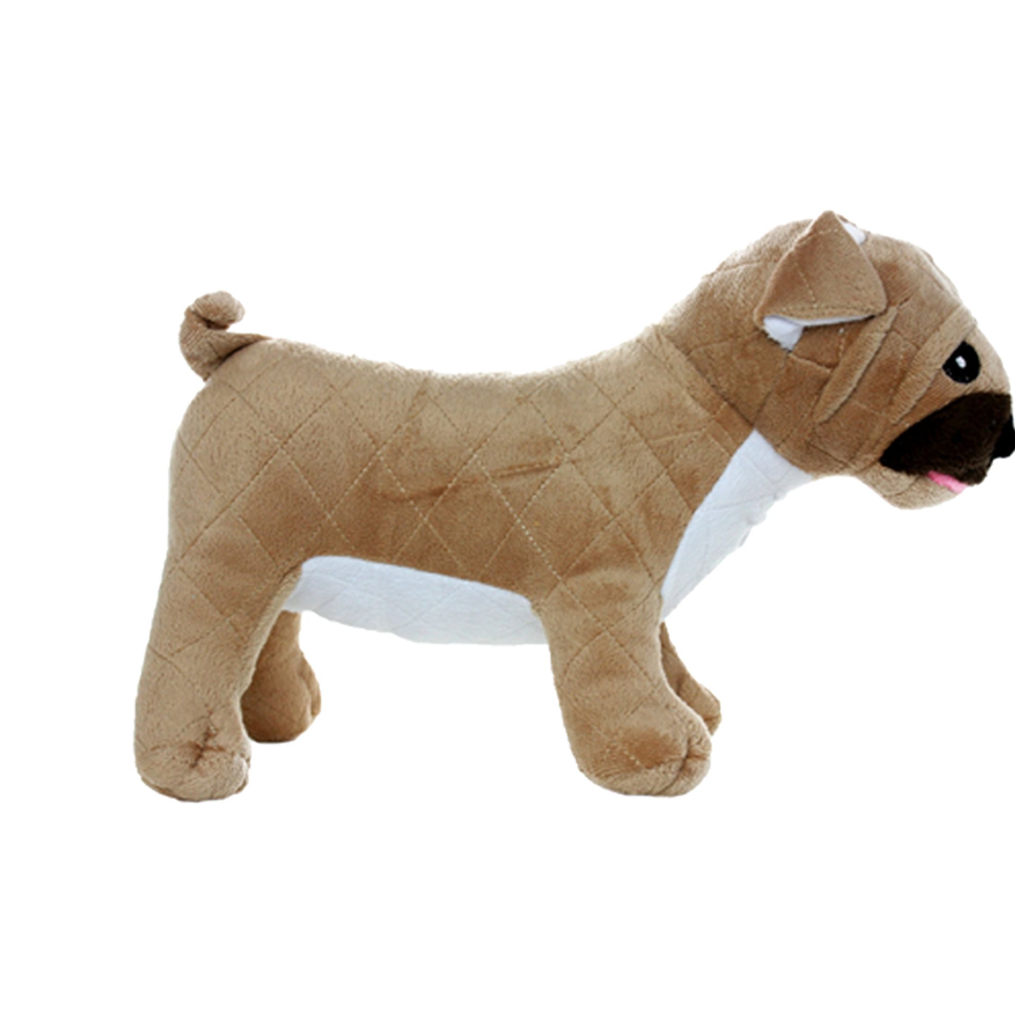 Mighty Dog Toys MIGHTY Farm Pug Toy in Brown | PetSmart