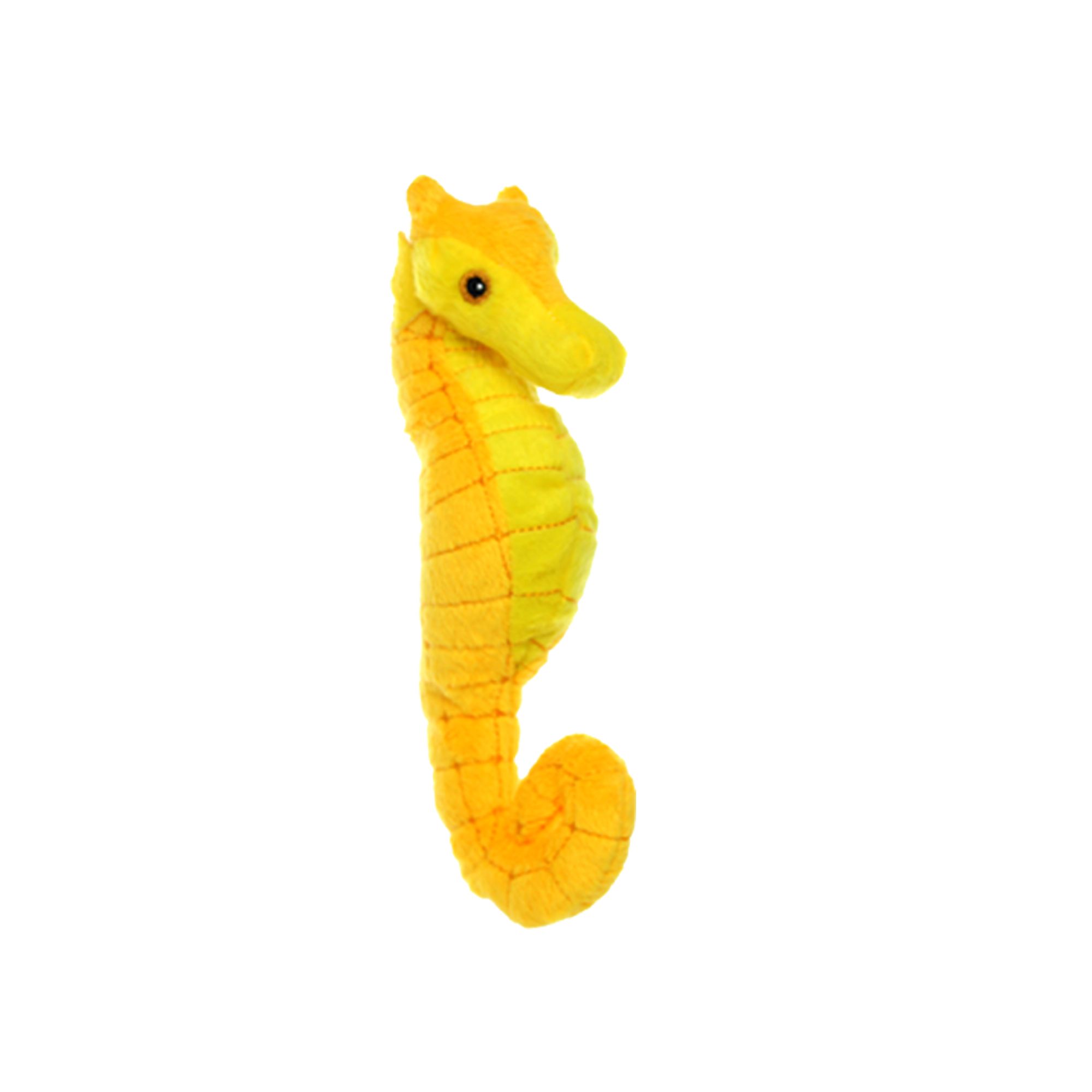 Mighty Dog Toys MIGHTY JR Ocean Seahorse Toy in Yellow | PetSmart
