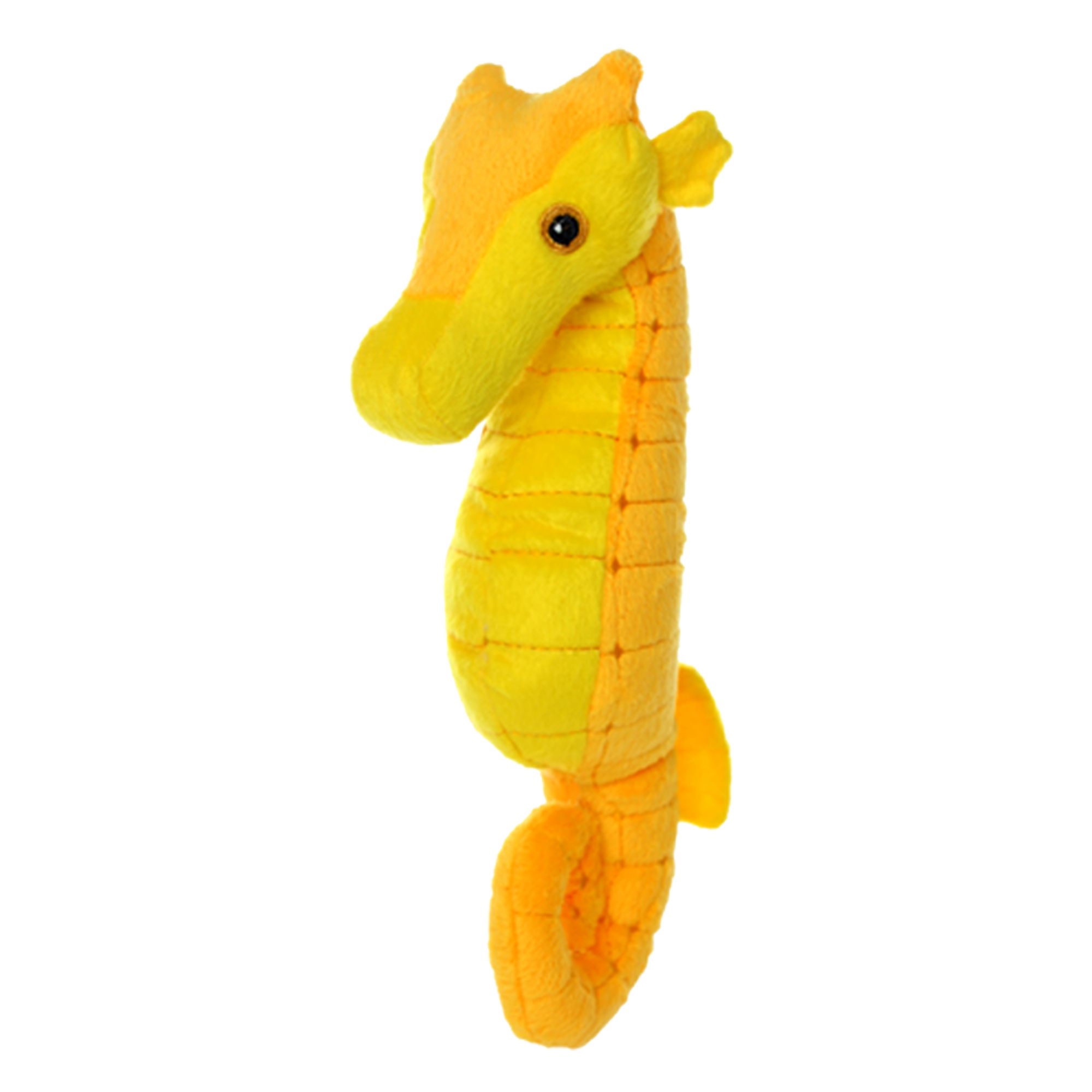 Mighty Dog Toys MIGHTY Ocean Seahorse Toy in Yellow | PetSmart