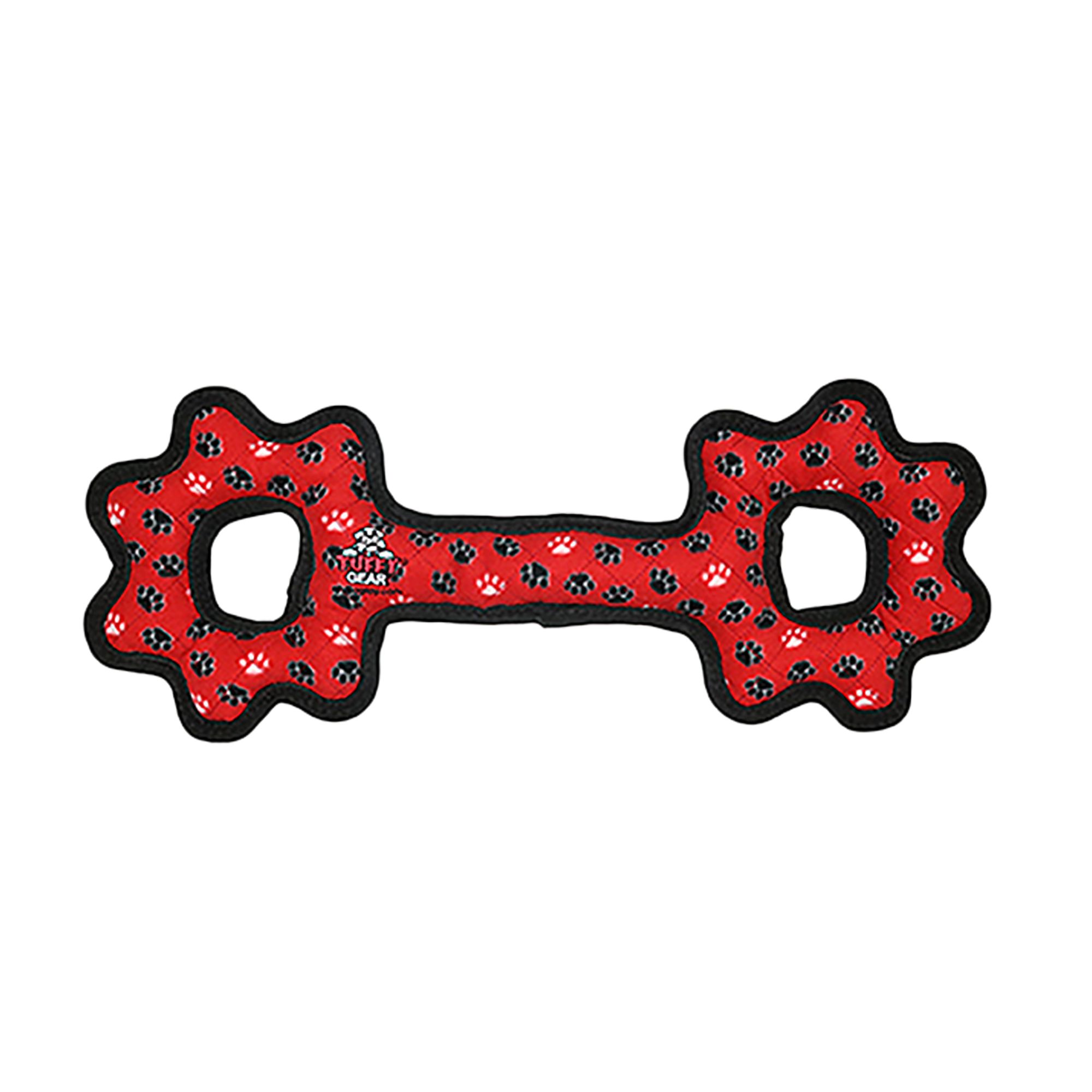 TUFFY Ultimate Tug-O-Gear Red Paw Dog Toy | PetSmart