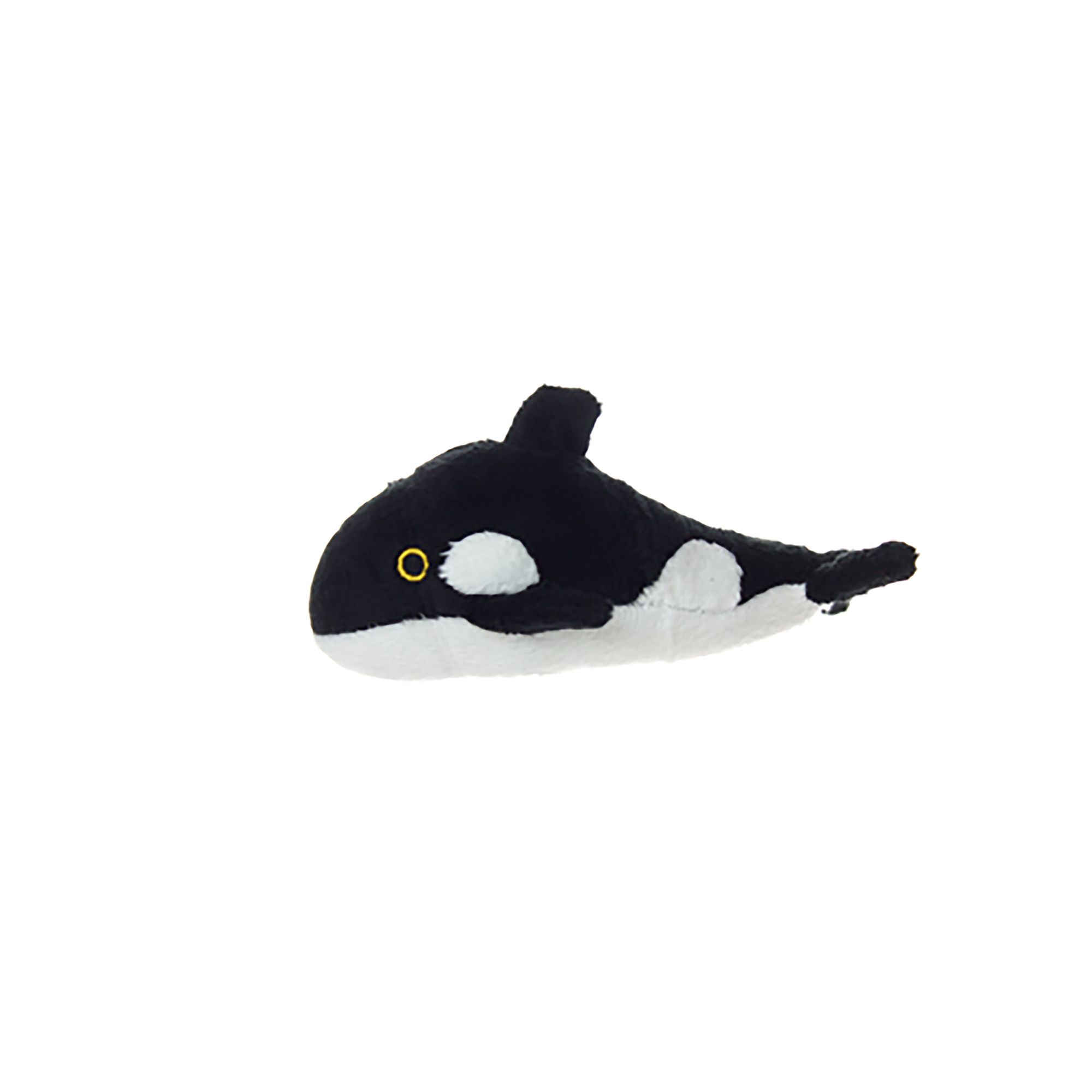 Mighty Dog Toys MIGHTY JR Ocean Whale Toy in Black | PetSmart