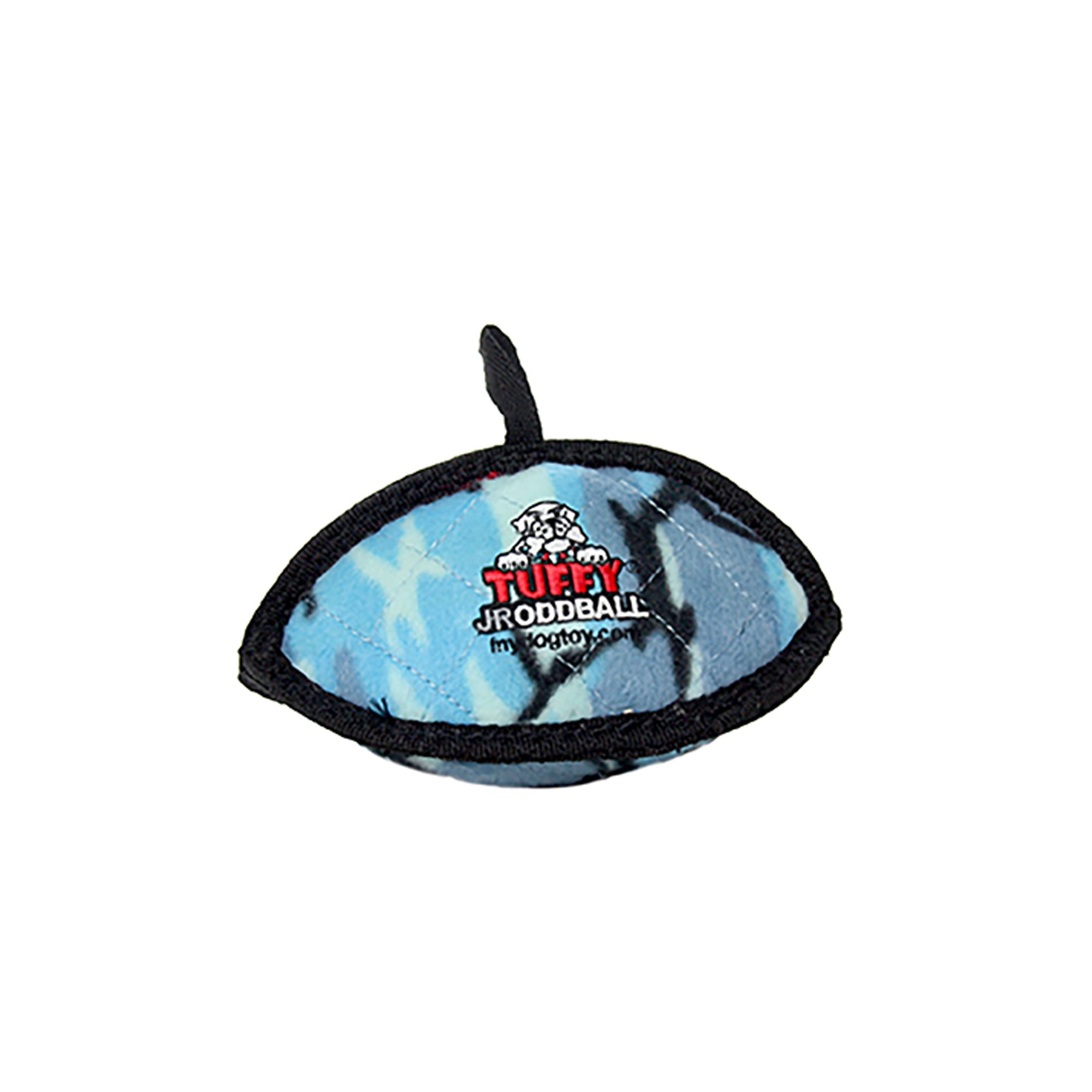 TUFFY JR Odd Ball Camo Blue Dog Toy | PetSmart