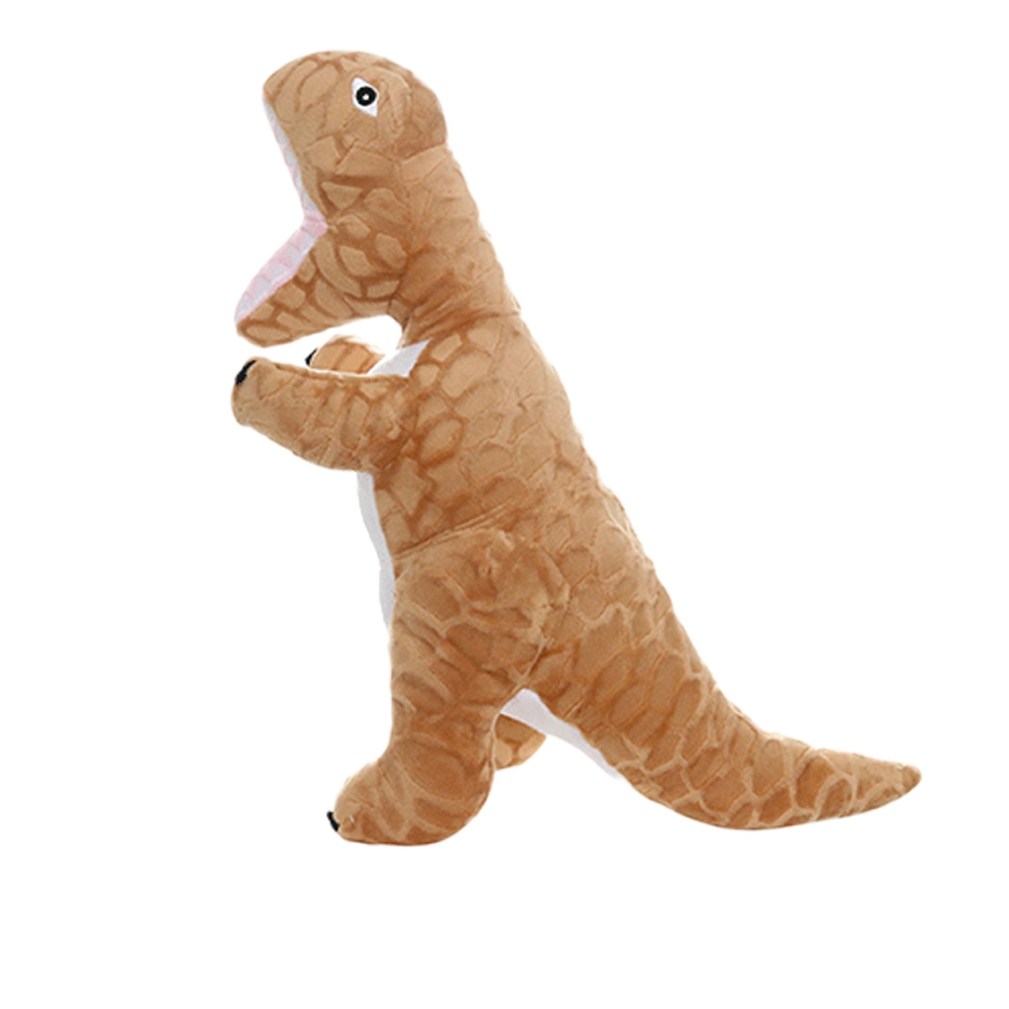 Mighty Dog Toys MIGHTY Dinosaur Trex Toy in Brown | PetSmart