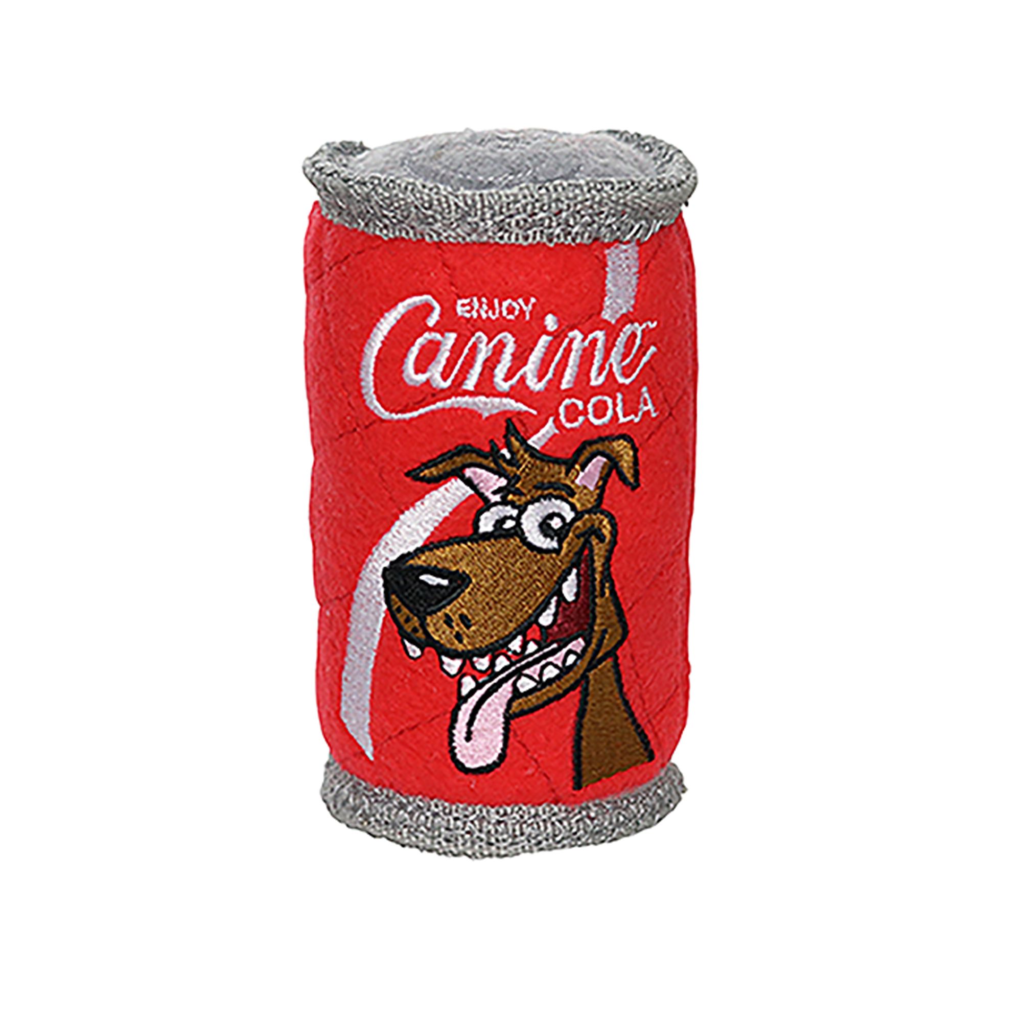 TUFFY Canine Cola Dog Toy in Red | PetSmart