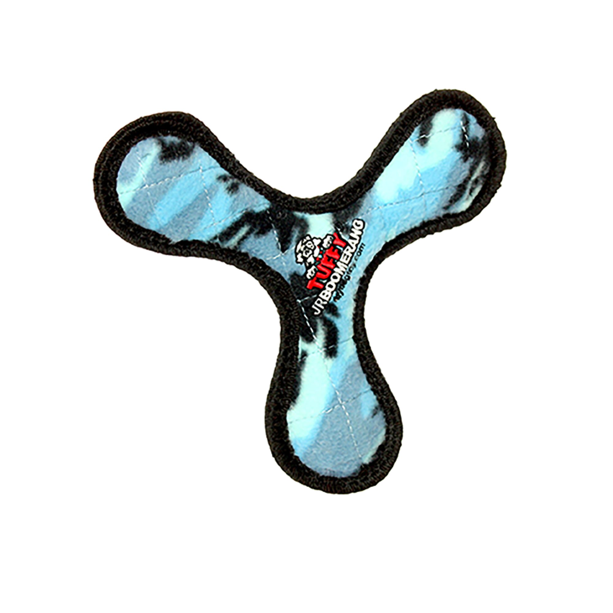 TUFFY JR Boomerang Blue Camo Dog Toy | PetSmart