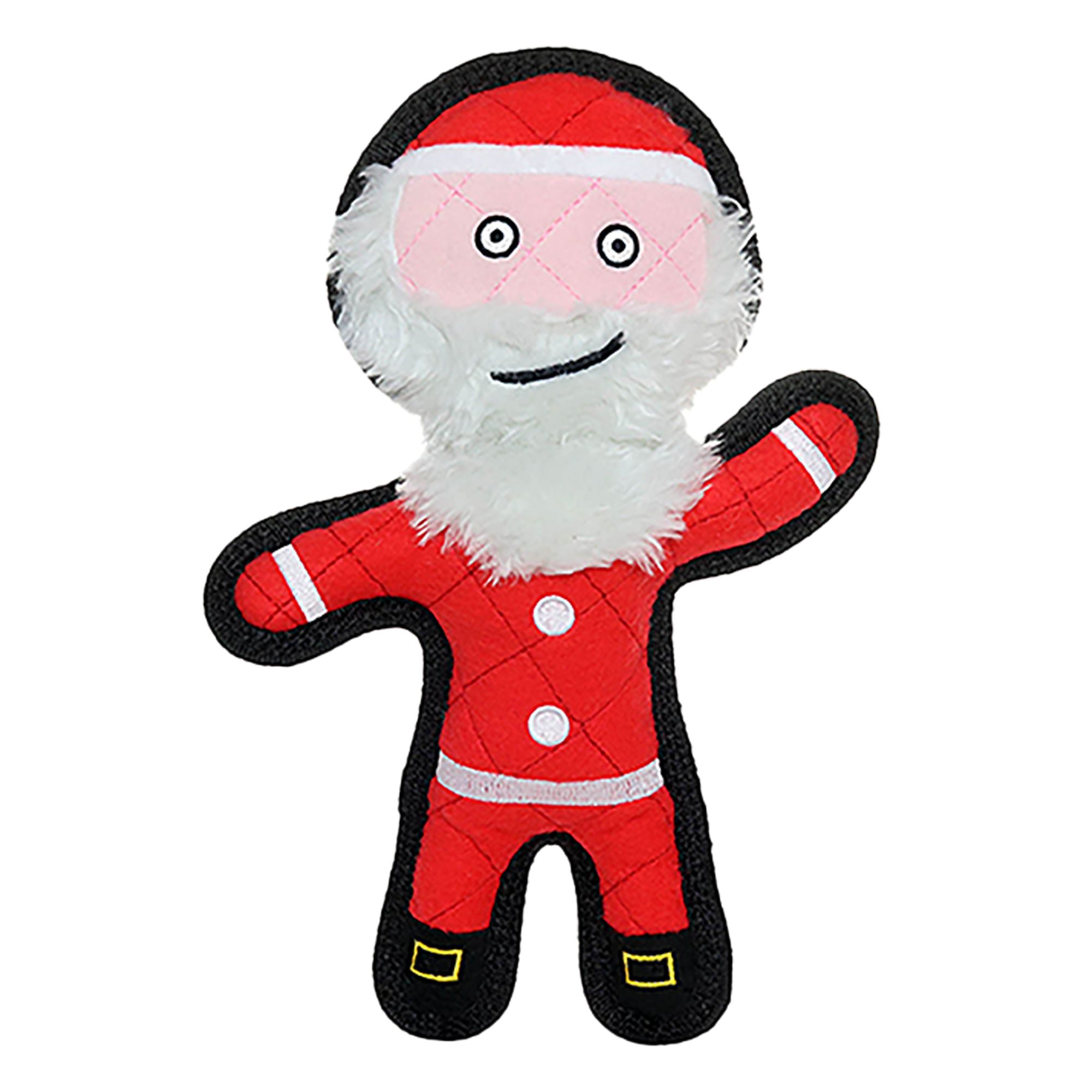 TUFFY Holiday Santa Dog Toy in Red | PetSmart