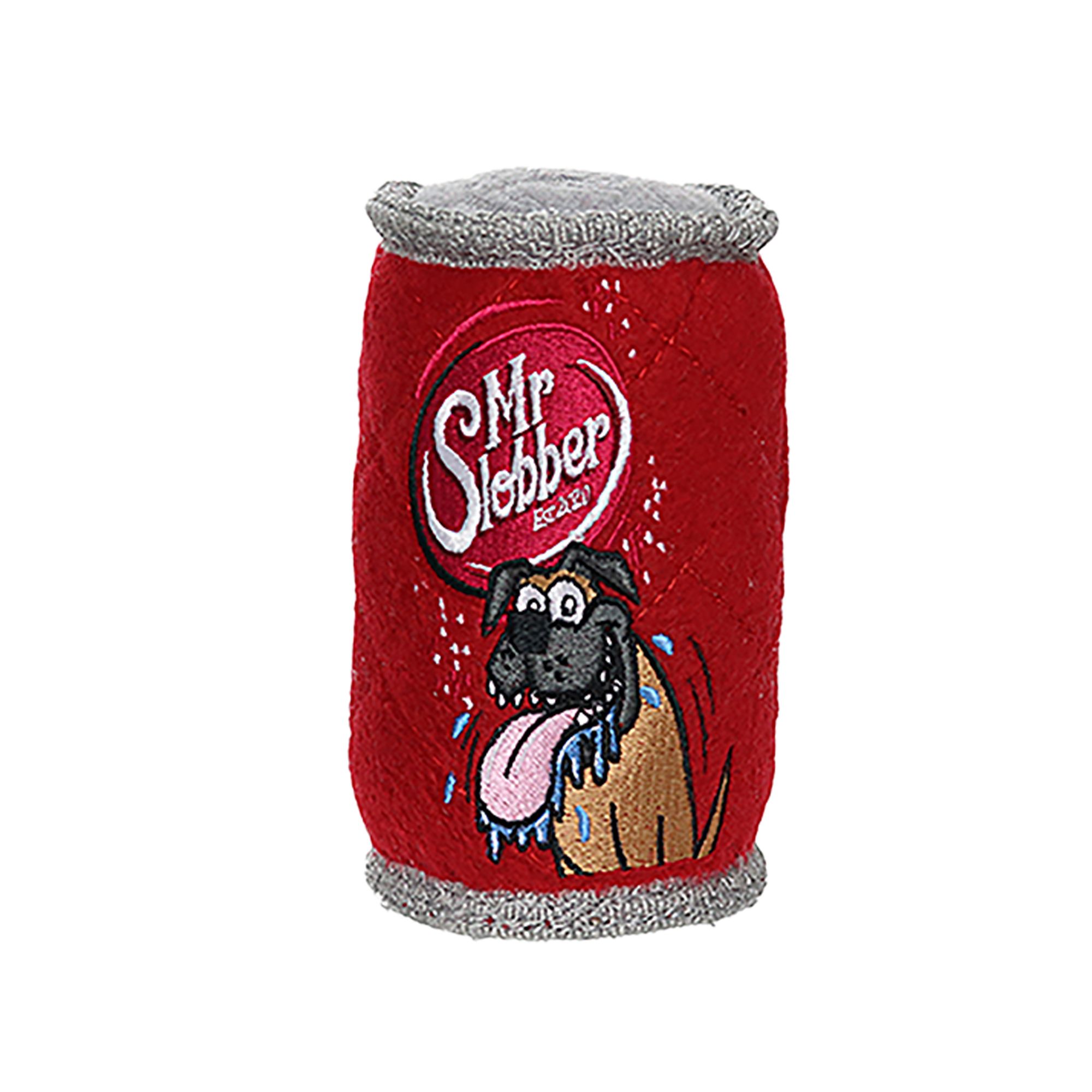 TUFFY Mr Slobber Soda Dog Toy in Red | PetSmart