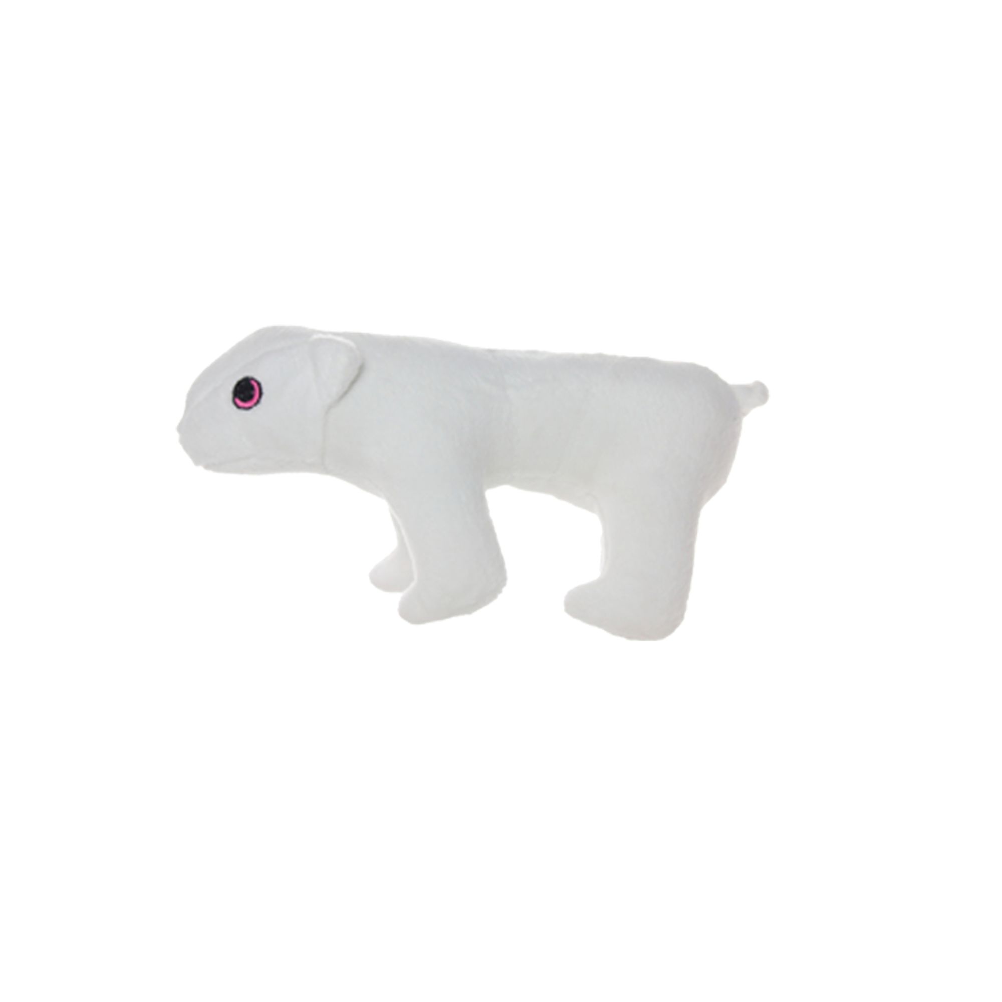 Mighty Dog Toys MIGHTY JR Arctic Polar Bear Toy in White | PetSmart