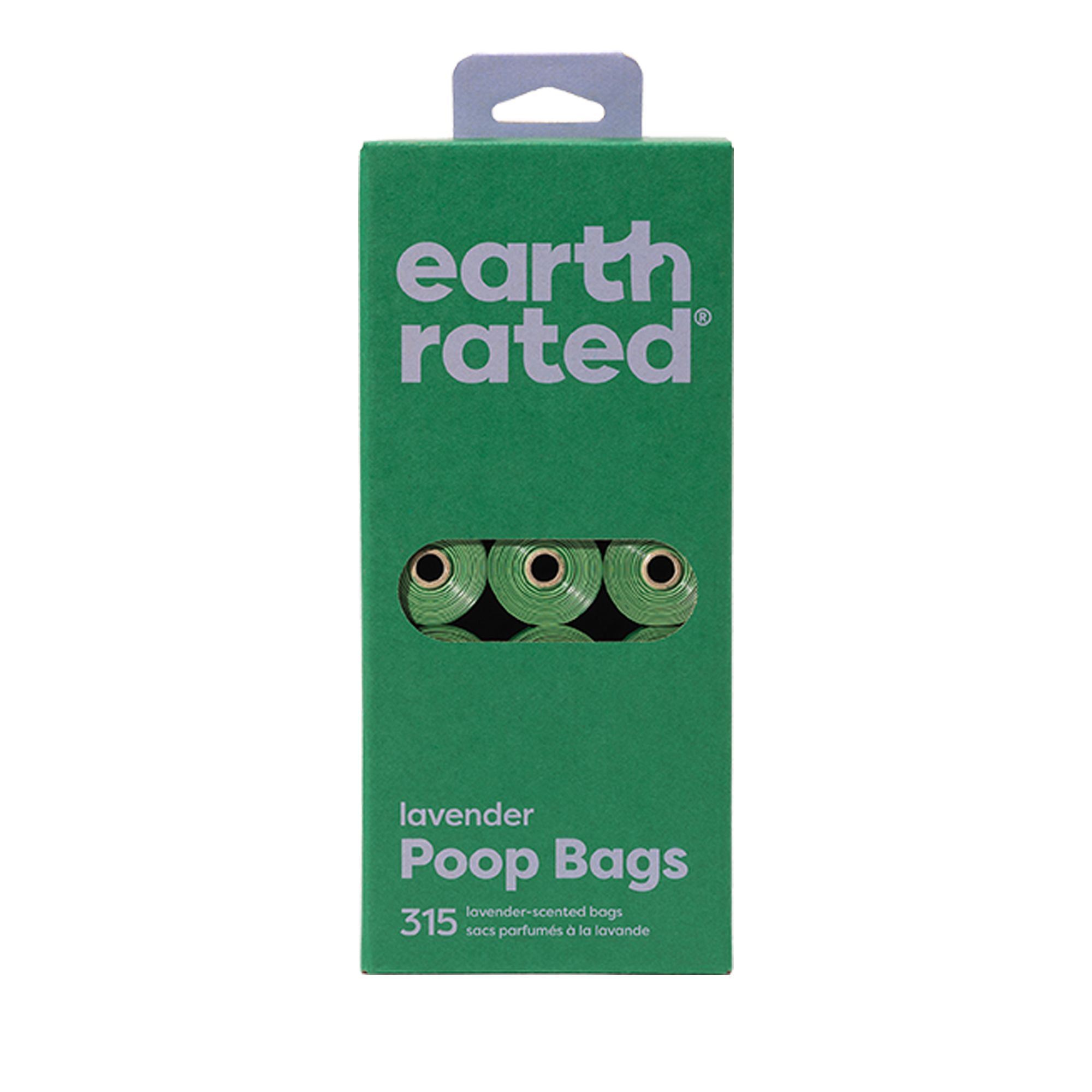 Earth Rated Dog Poop Bags, Lavender-Scented, 315 Count