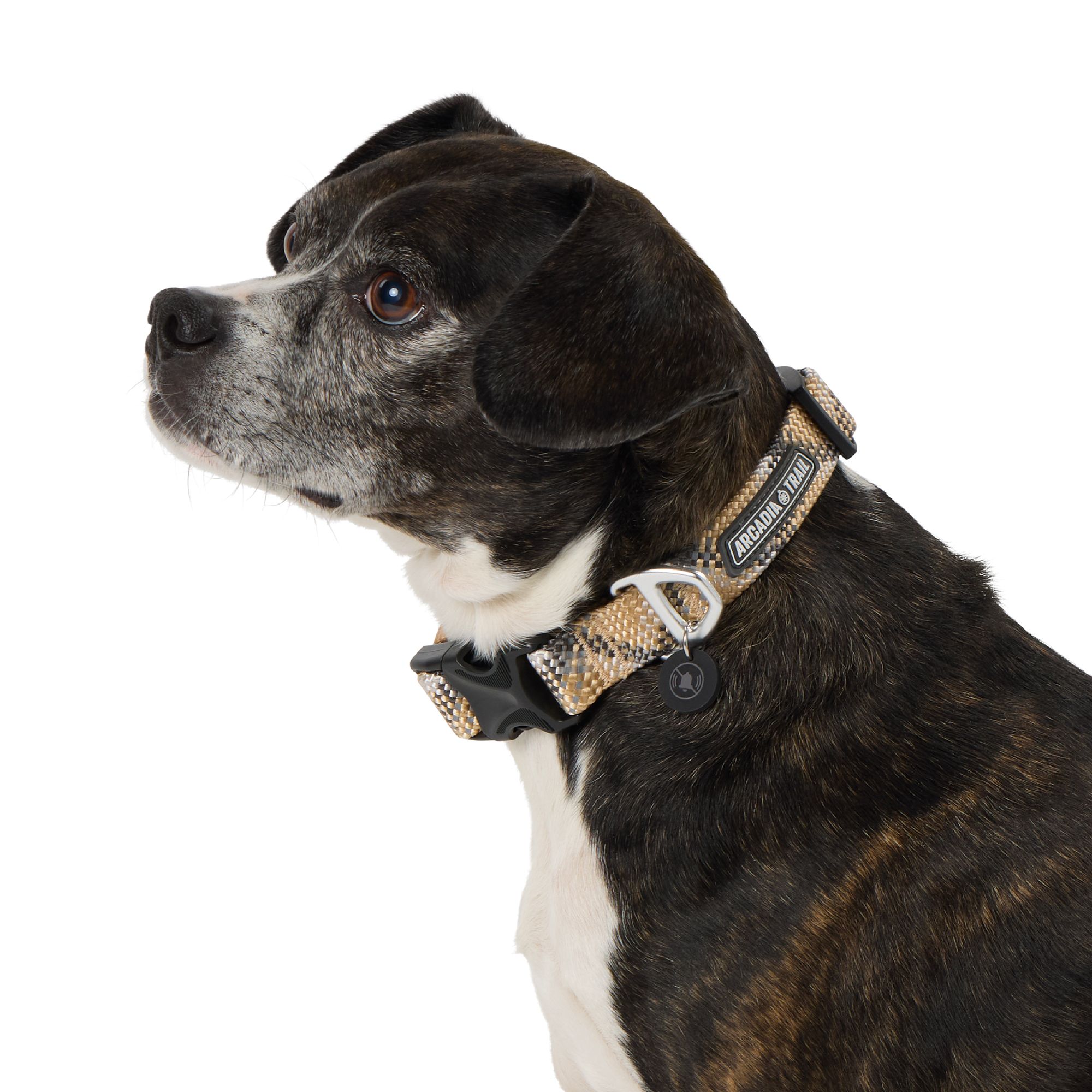 Arcadia Trail® Adjustable, Reflective, Durable, Rope Dog Collar (Large)