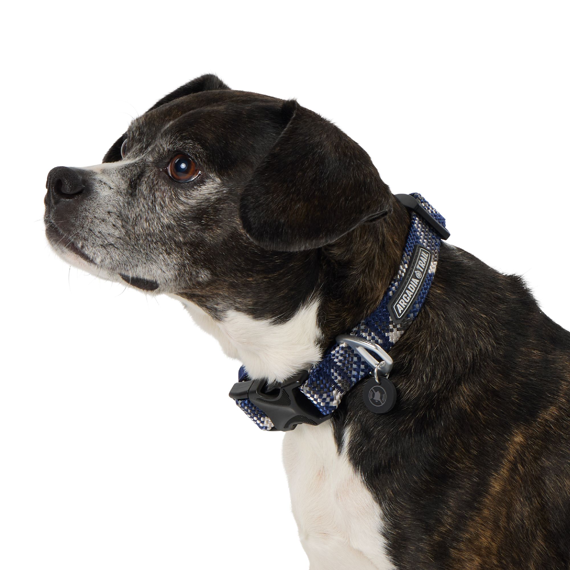 Arcadia Trail® Adjustable, Reflective, Durable, Rope Dog Collar (Large)