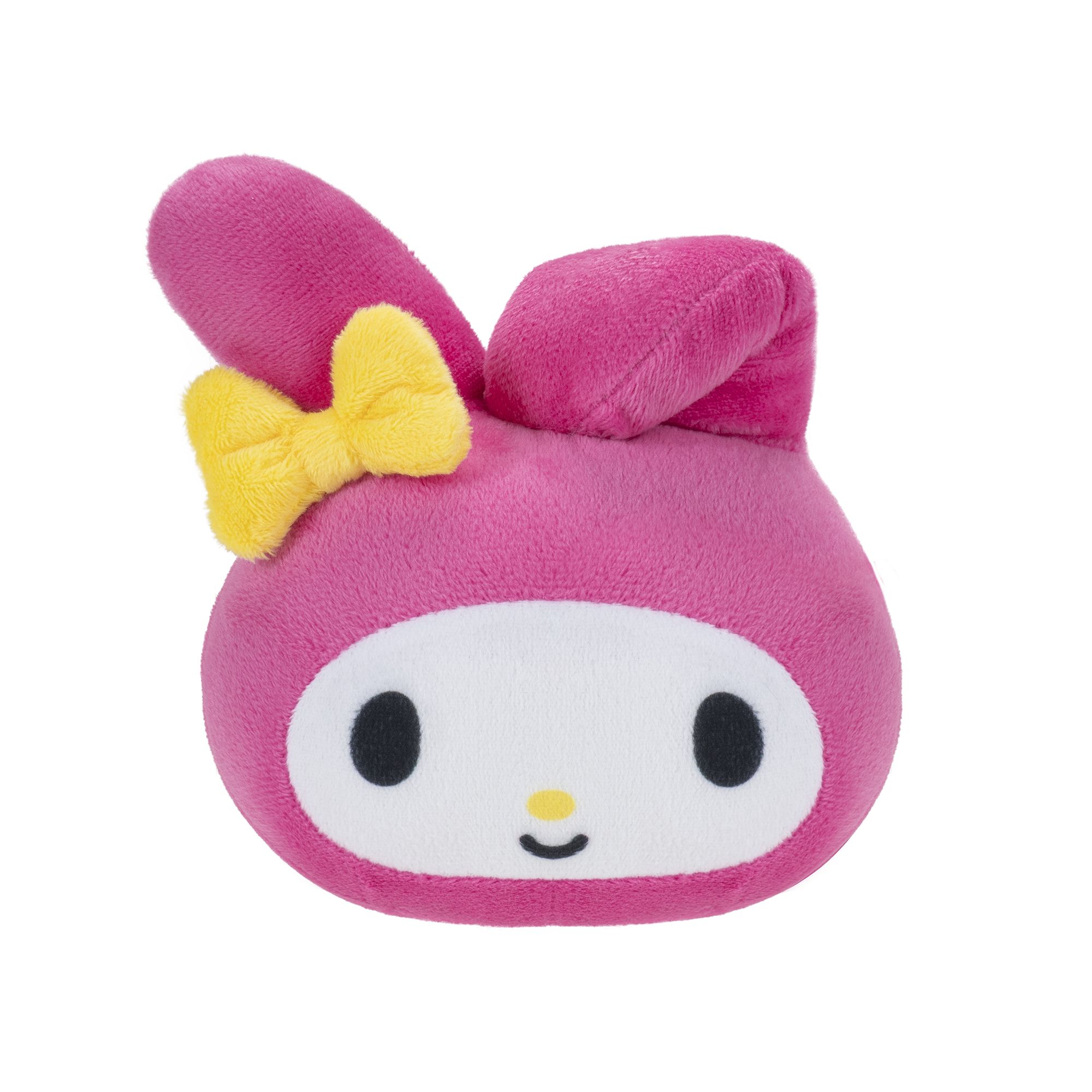 Licensed Brand Hello Kitty My Melody Head Plush Crinkle Squeaker Dog Toy | PetSmart