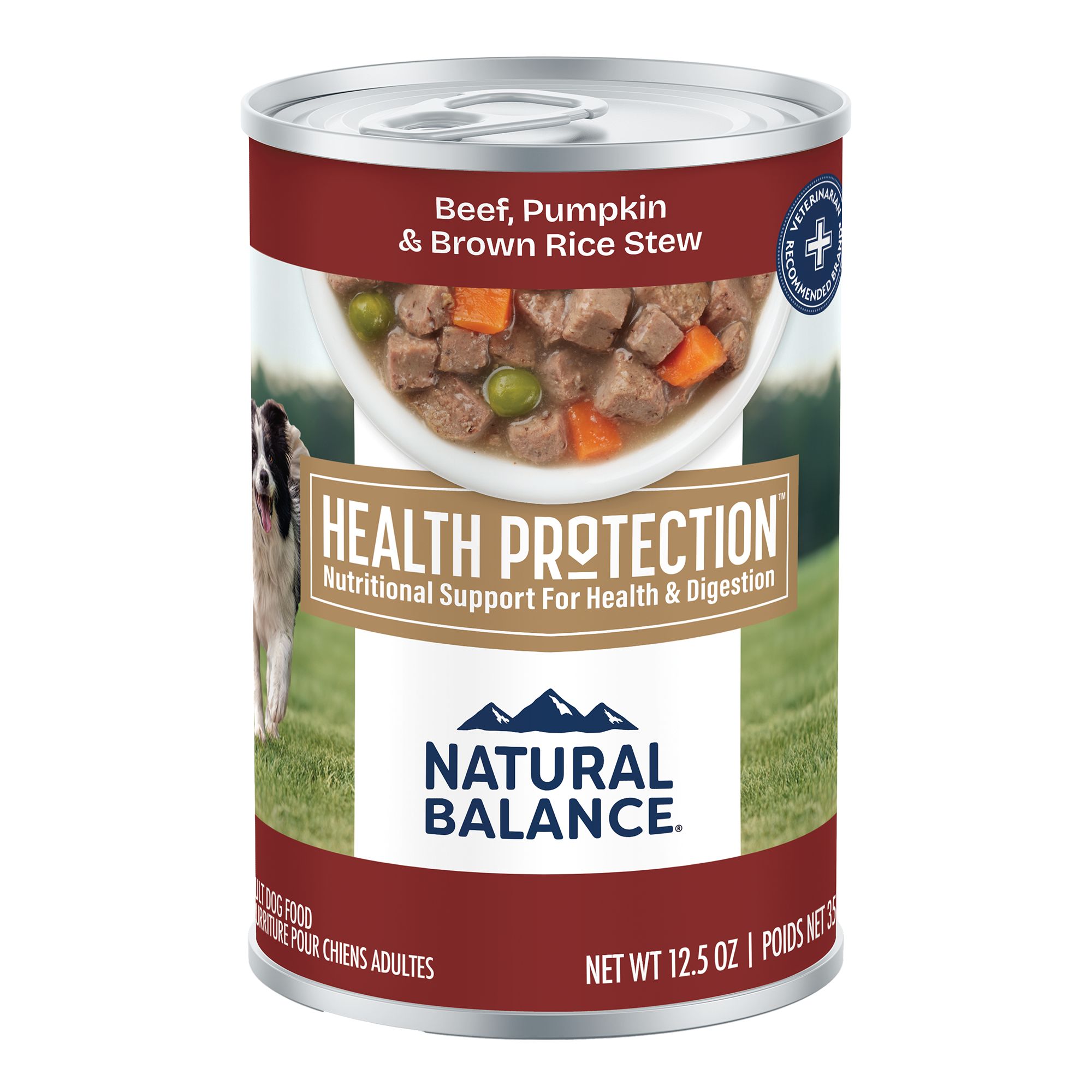 Natural Balance Health Protection Adult Wet Dog Food - Beef and Pumpkin Stew, 12.5 oz | PetSmart Brown