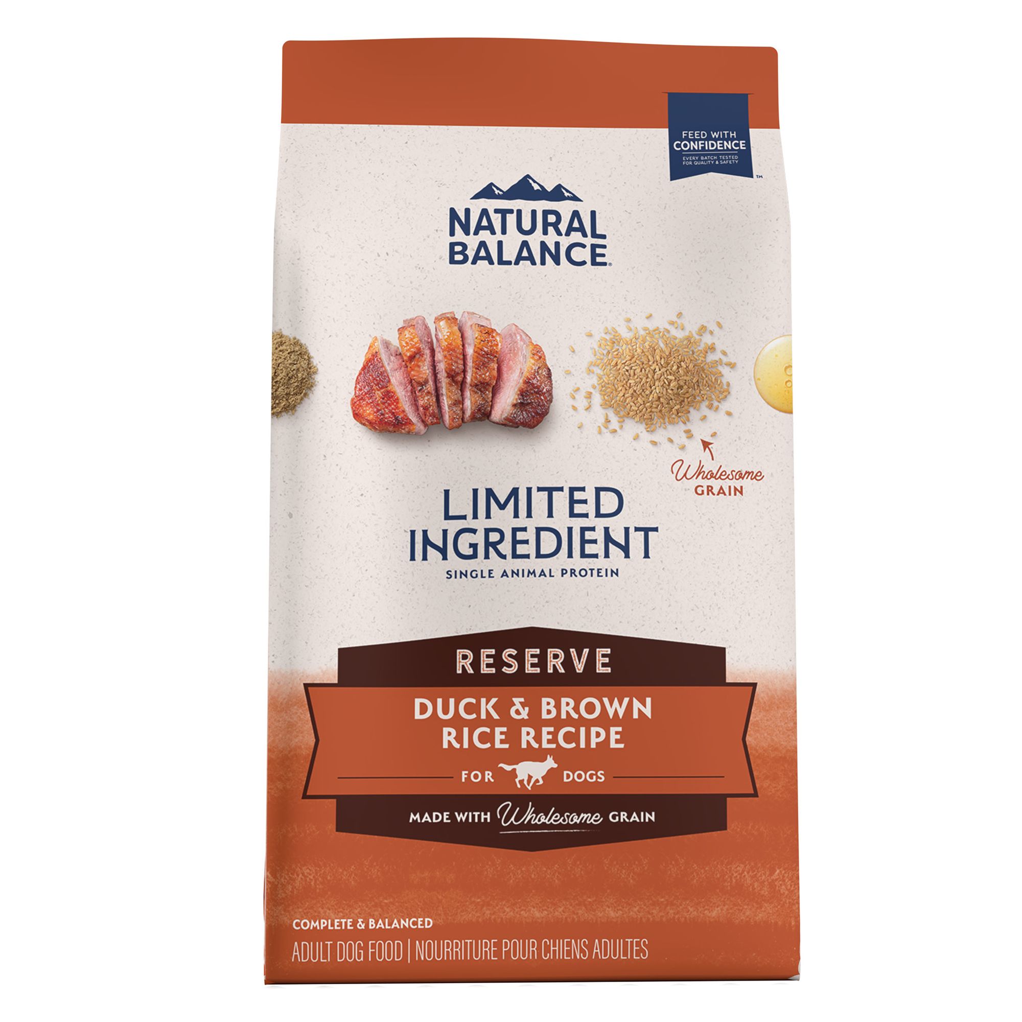 Natural Balance Limited Ingredient Diets Adult Dry Dog Food - Duck and Brown Rice, Size: 4 lb | PetSmart