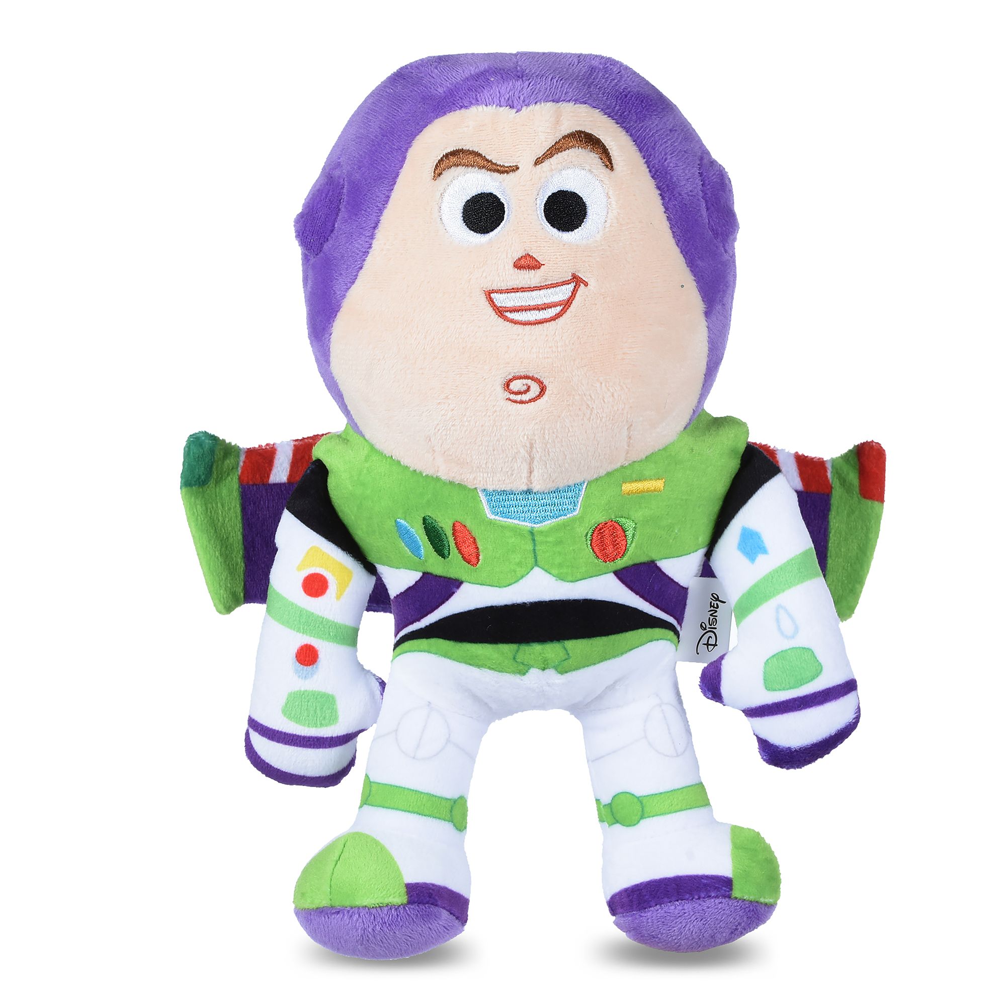 Licensed Brand Buzz Lightyear Rattle Squeaker Plush Dog Toy, Size: Medium | PetSmart