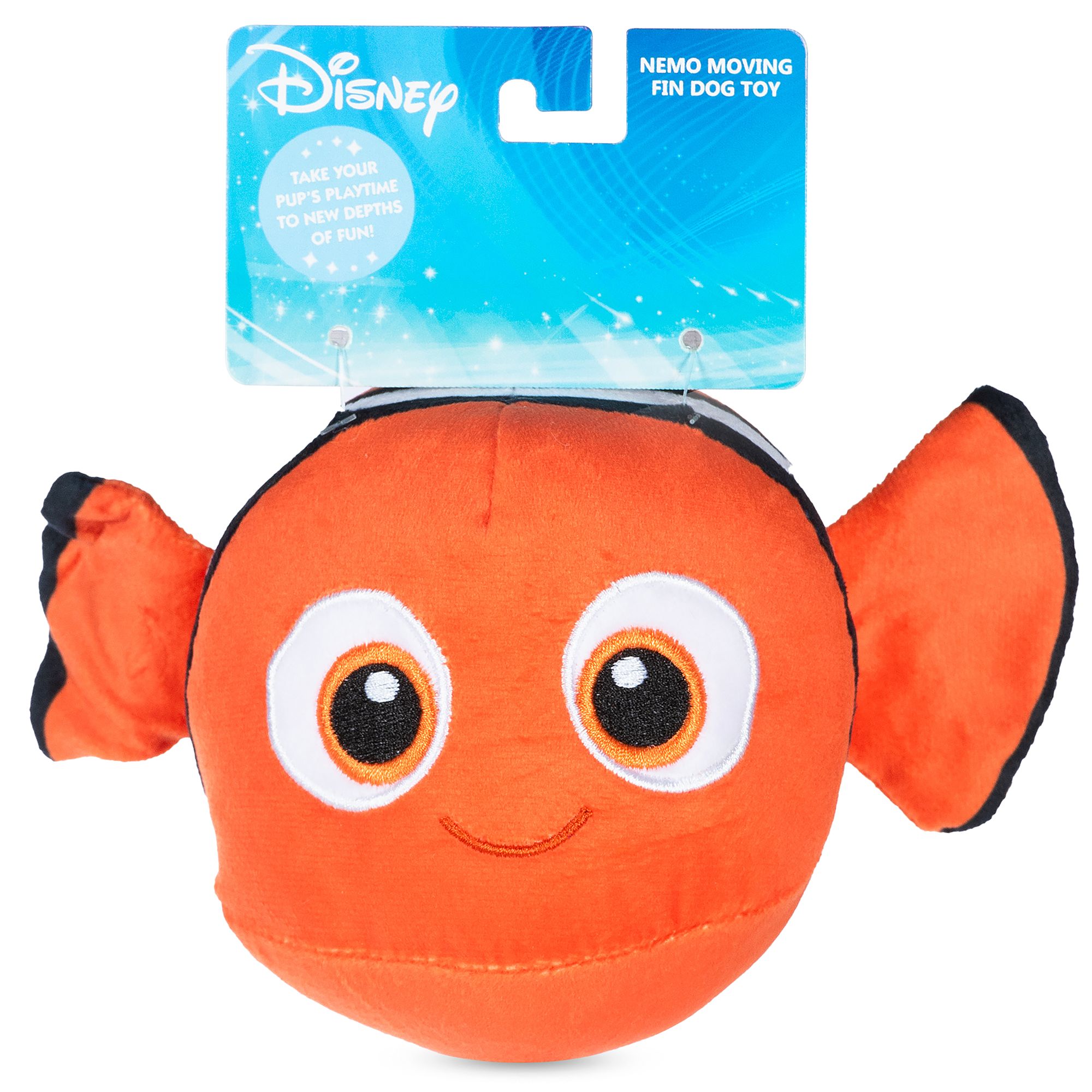 Licensed Brand Nemo Squeaker Crinkle Plush Dog Toy, Size: Medium | PetSmart