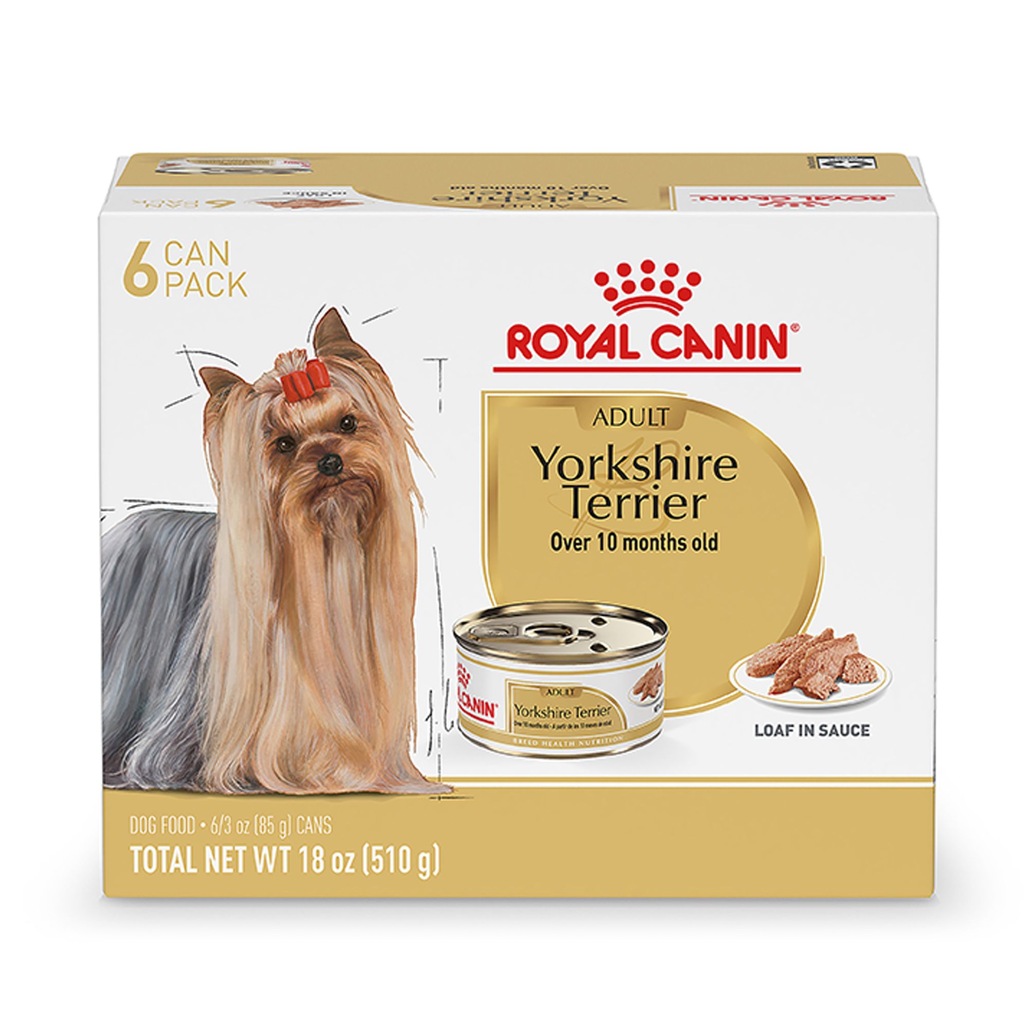 Royal Canin Breed Health Nutrition Yorkshire Terrier Adult Wet Dog Food - 3 oz (6 Count) | PetSmart