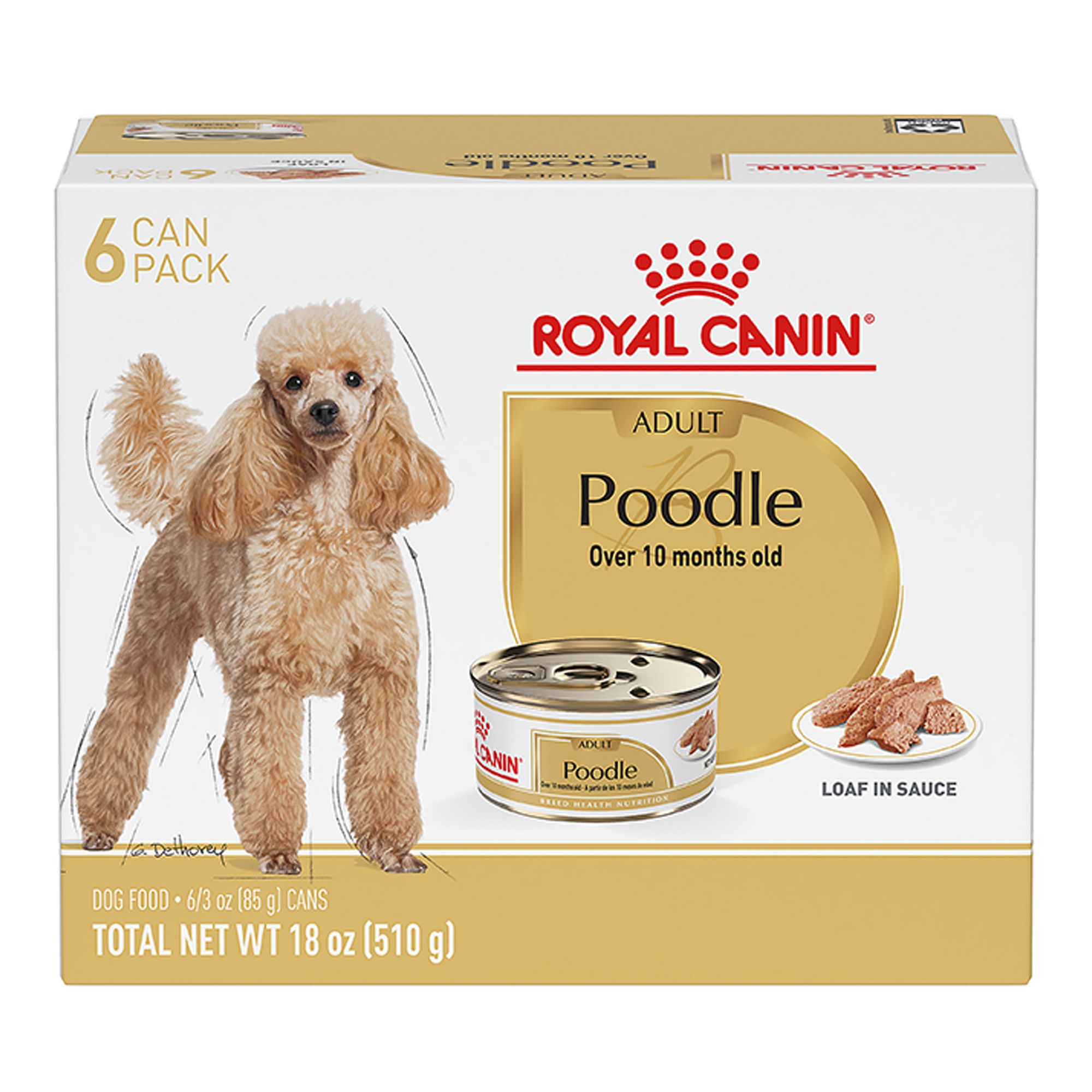 Royal Canin Breed Health Nutrition Poodle Adult Wet Dog Food - 3 oz (6 Count) | PetSmart