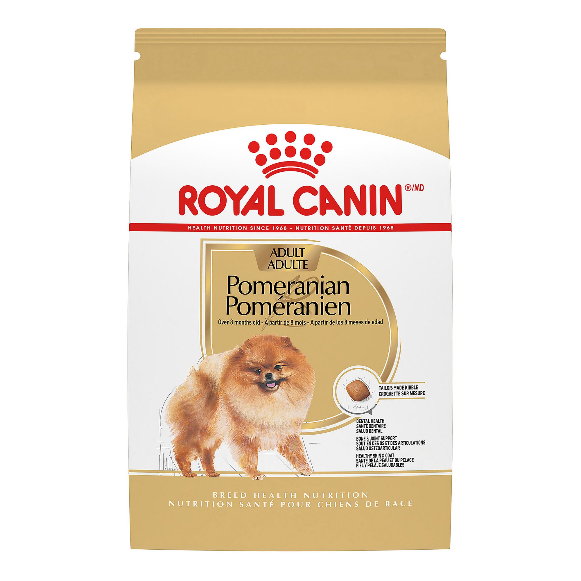 Royal Canin Breed Health Nutrition Pomeranian Adult Dog Dry Food, Size: 2.5 lb | PetSmart Green