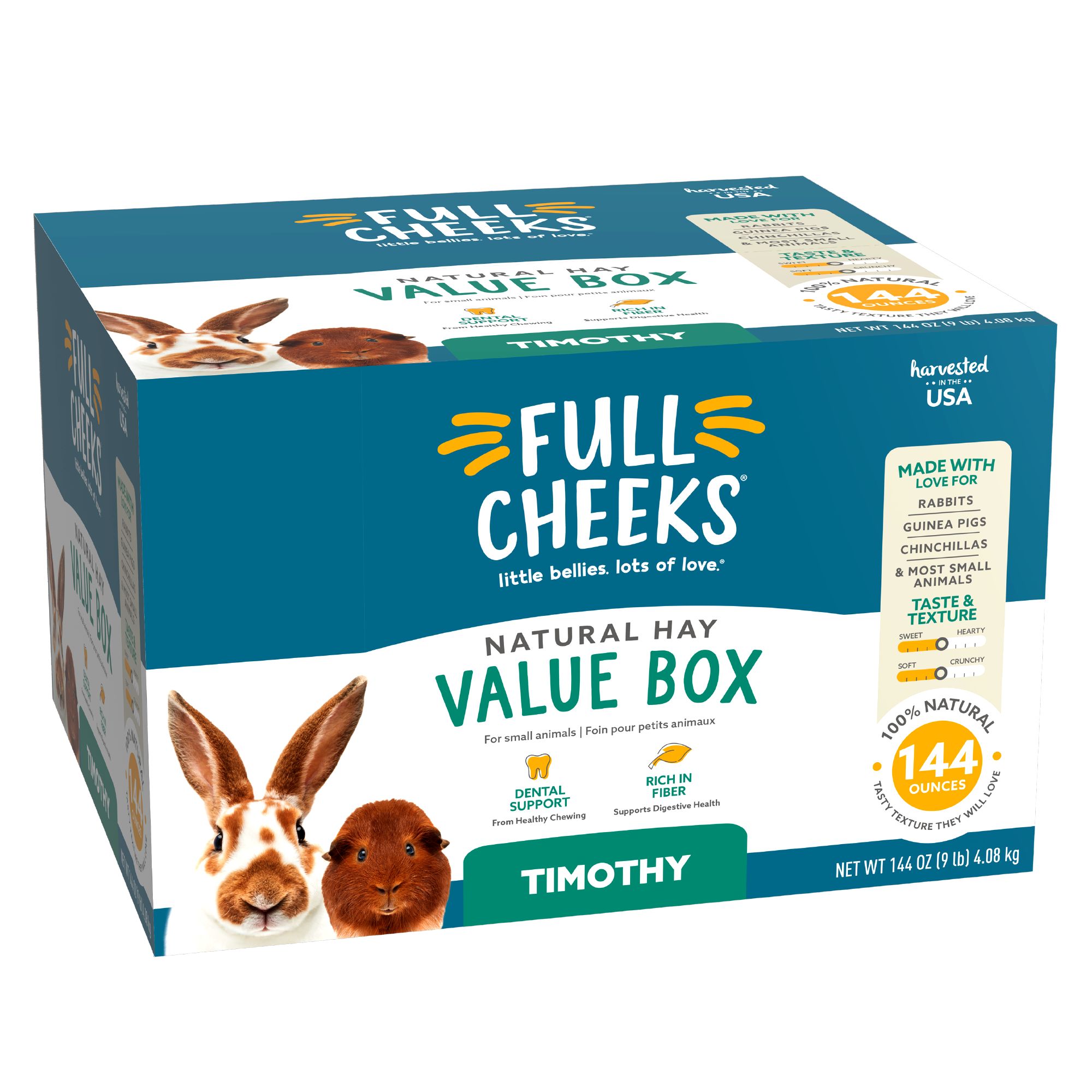 Full Cheeks&trade; Natural Timothy Hay (9 Lb)